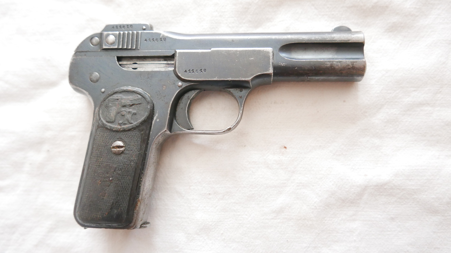 Pistole FN Mod 1900 Kal 7,65mmBr – Bild 2