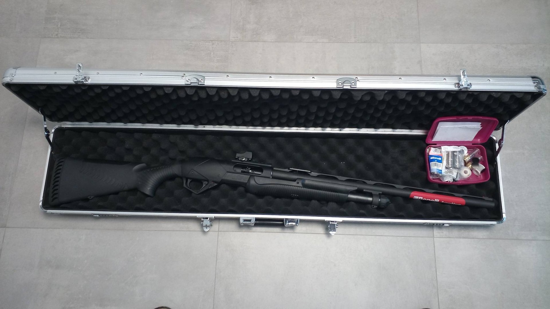 Benelli Super Nova Cal 12/89 für das IPSC-Schießen getunt und optimiert – Bild 5