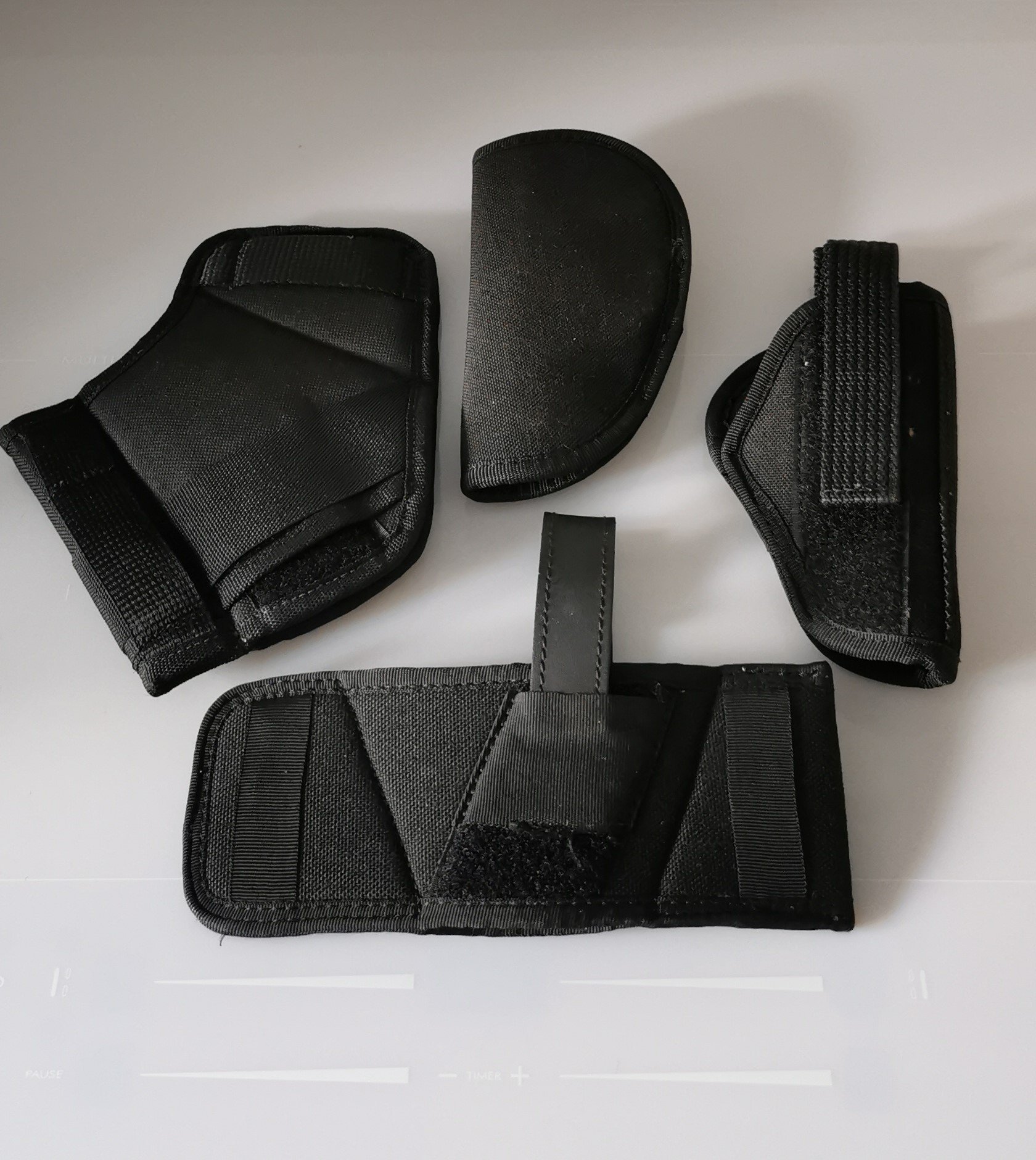 Konvolut vier Holster Textil Nylon zwei von PIELCU, eins von FRONTLINE Kurzwaffen – Bild 2