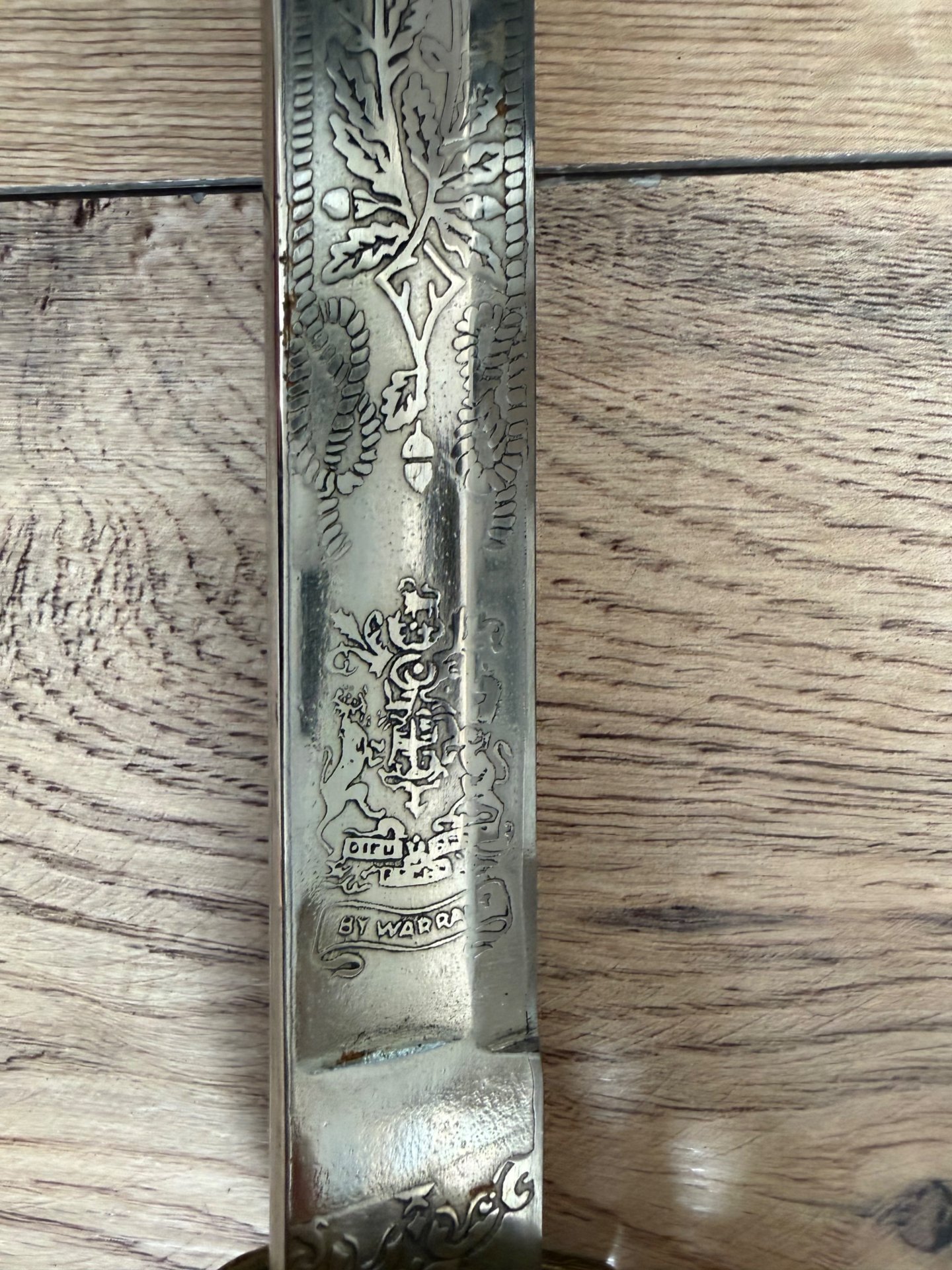 Offizierssäbel Marine Säbel England Löwenkopfsäbel – Bild 1
