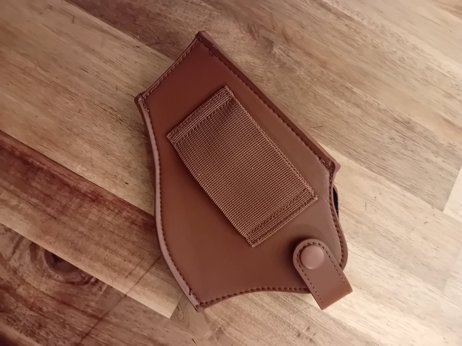 Revolverholster, Lederholster braun für UMAREX und ähnliche Revolver – Bild 2