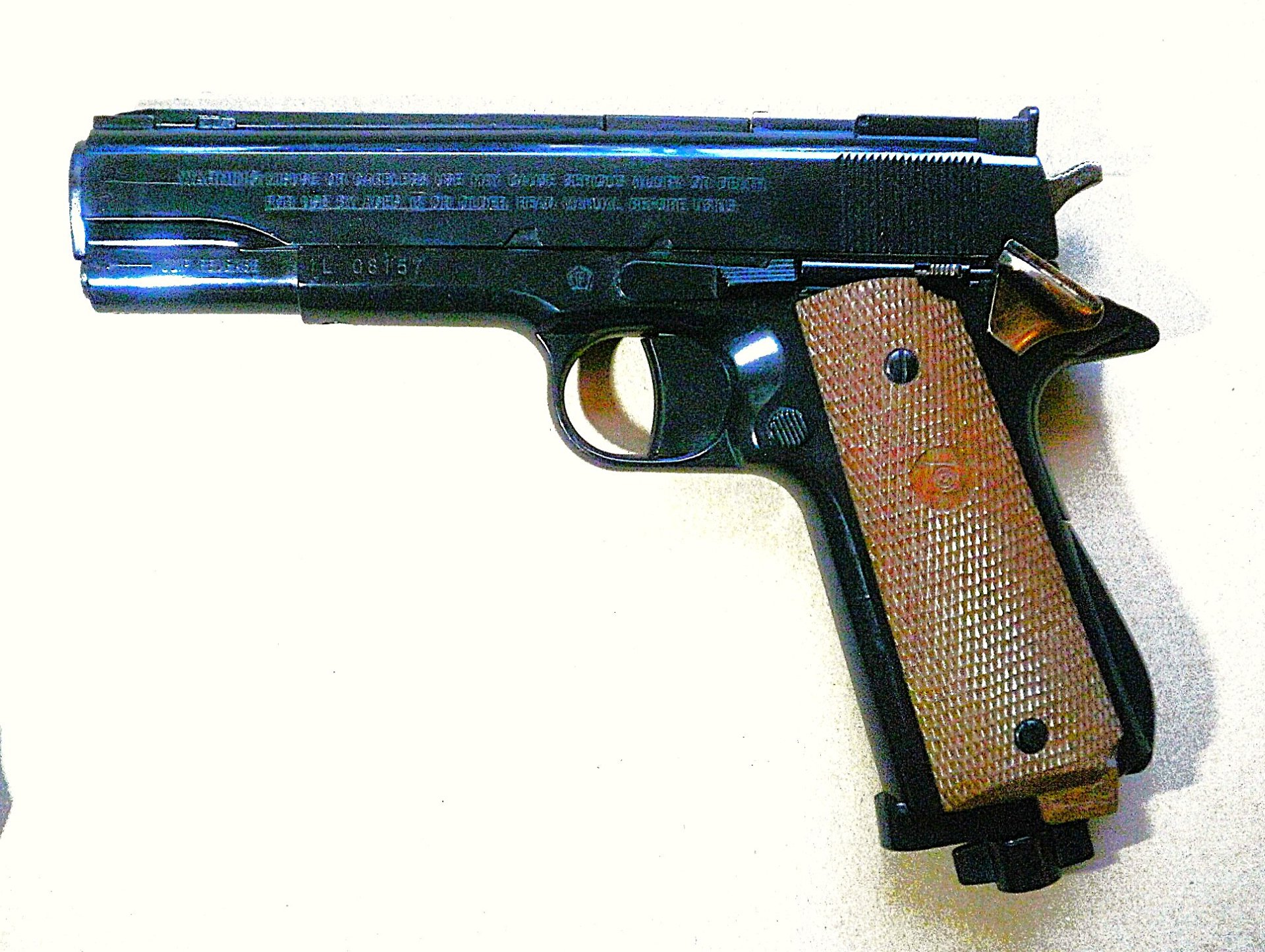 Colt M1911 CO2 Pistole - "Daisy Power Line 45" 4,5mm Diabolo – Bild 4