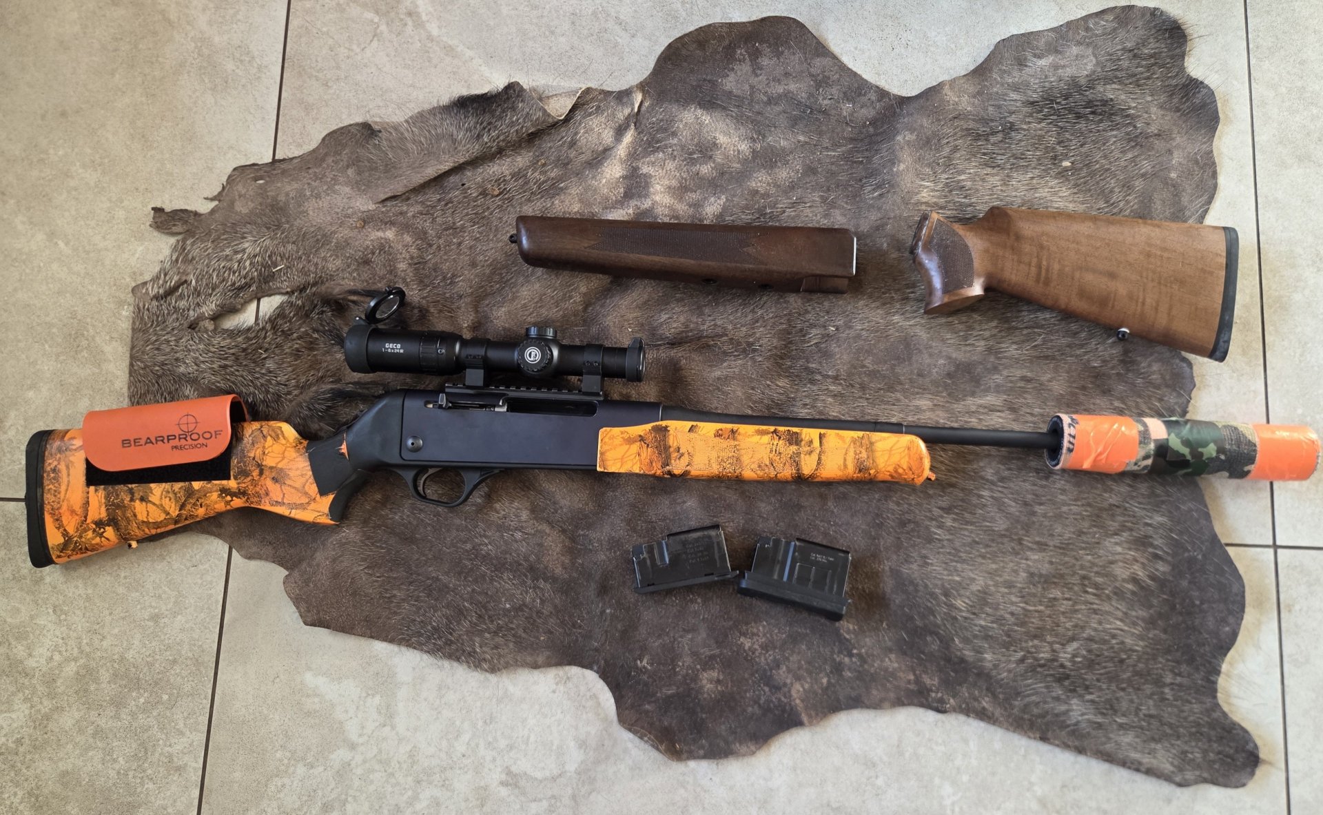 Haenel SLB 2000+ inkl. Jaki Semi Classic + Drückjagd-Camoschaftset – Bild 2