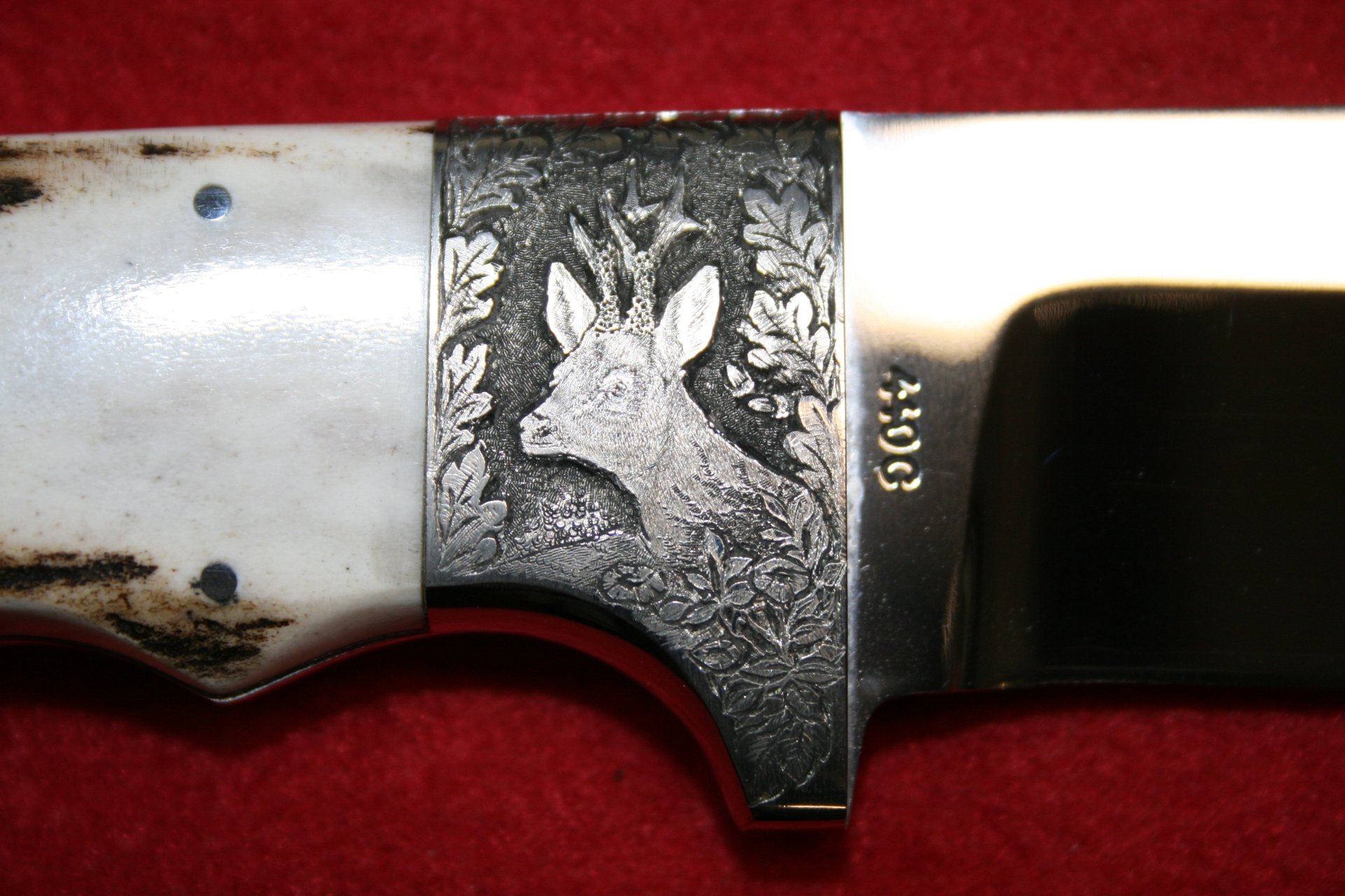 DNC - Jagd.- Freizeit - Messer Mod. "Hubertus" 440 C – Bild 4