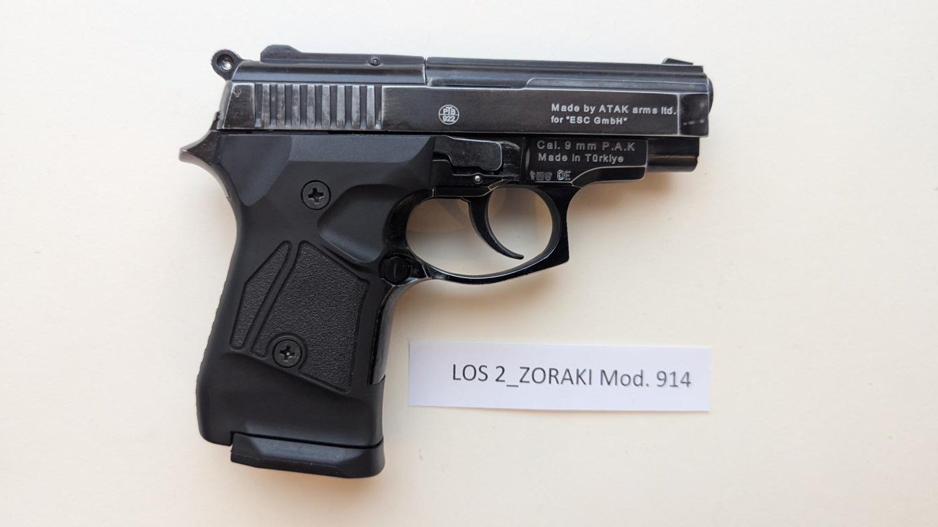 ZORAKI Mod. 914 Cal. 9mm P.A.K. – Bild 1