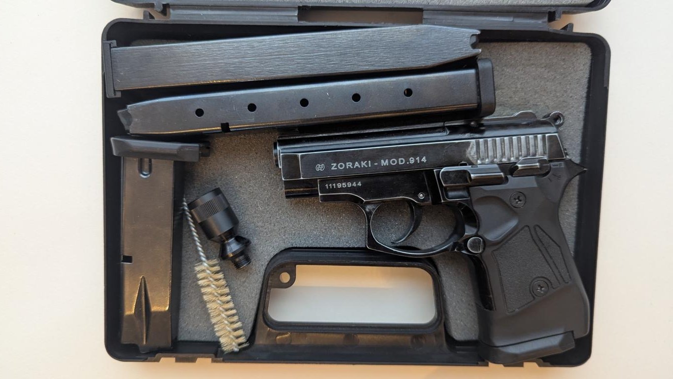 ZORAKI Mod. 914 Cal. 9mm P.A.K. – Bild 3