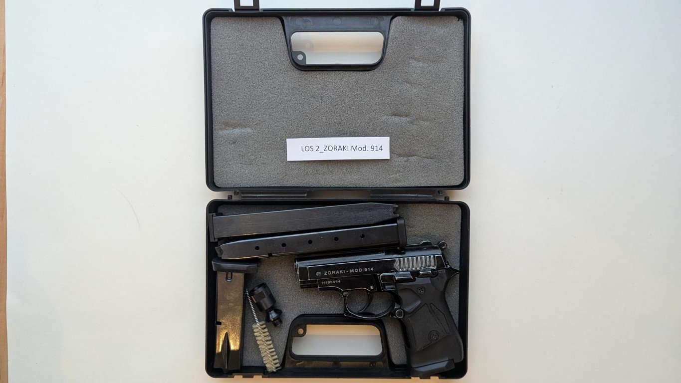 ZORAKI Mod. 914 Cal. 9mm P.A.K. – Bild 2