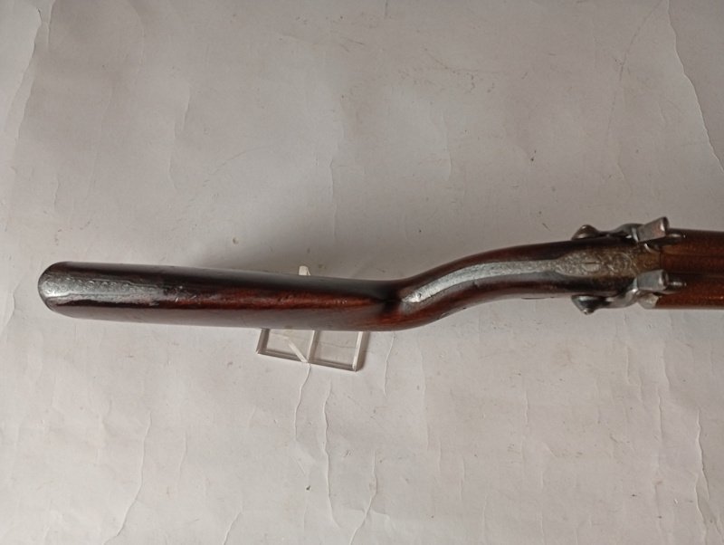 RARE FUSIL DE BORGNE à Broche (Système Lefaucheux) – Crosse à Avantage Inversé – – Bild 5