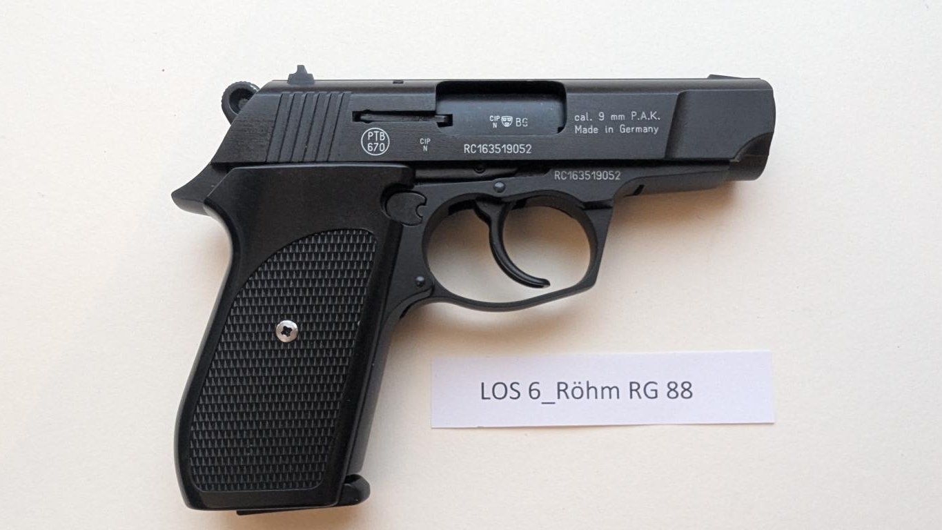 Röhm RG 88 Cal. 9mm P.A.K. (LOS 6) – Bild 1