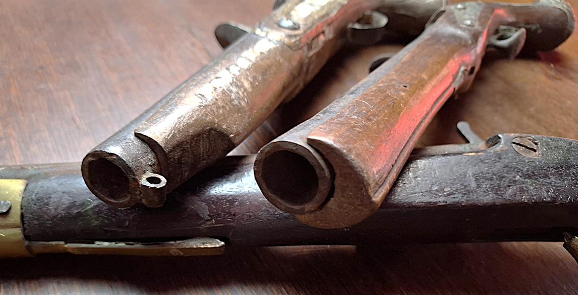 Konvolut Vorderlader Pistolen – Bild 3