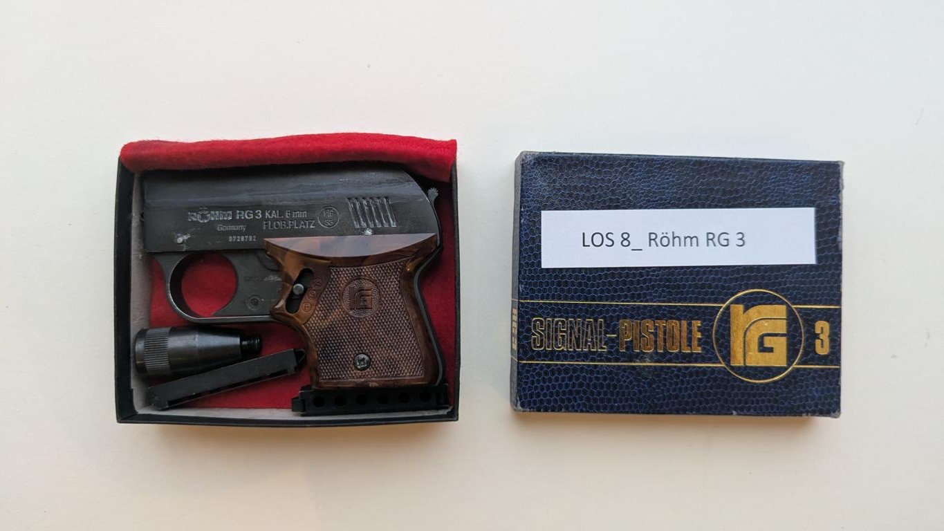 Röhm RG 3 Kal. 6mm Flob. Platz (LOS 8) – Bild 1
