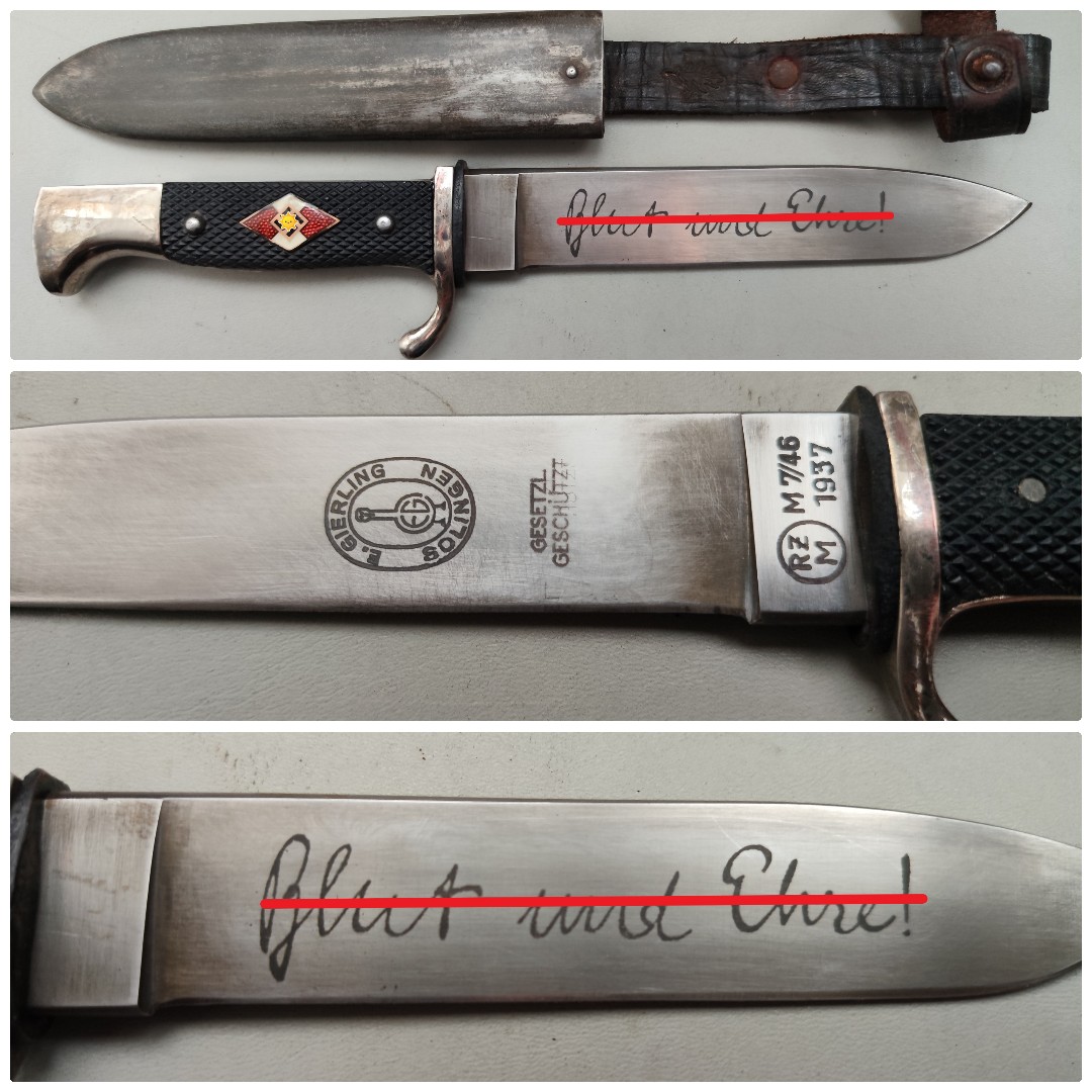 HJ Fahrtenmesser RZM M7/46 1937 – Bild 1