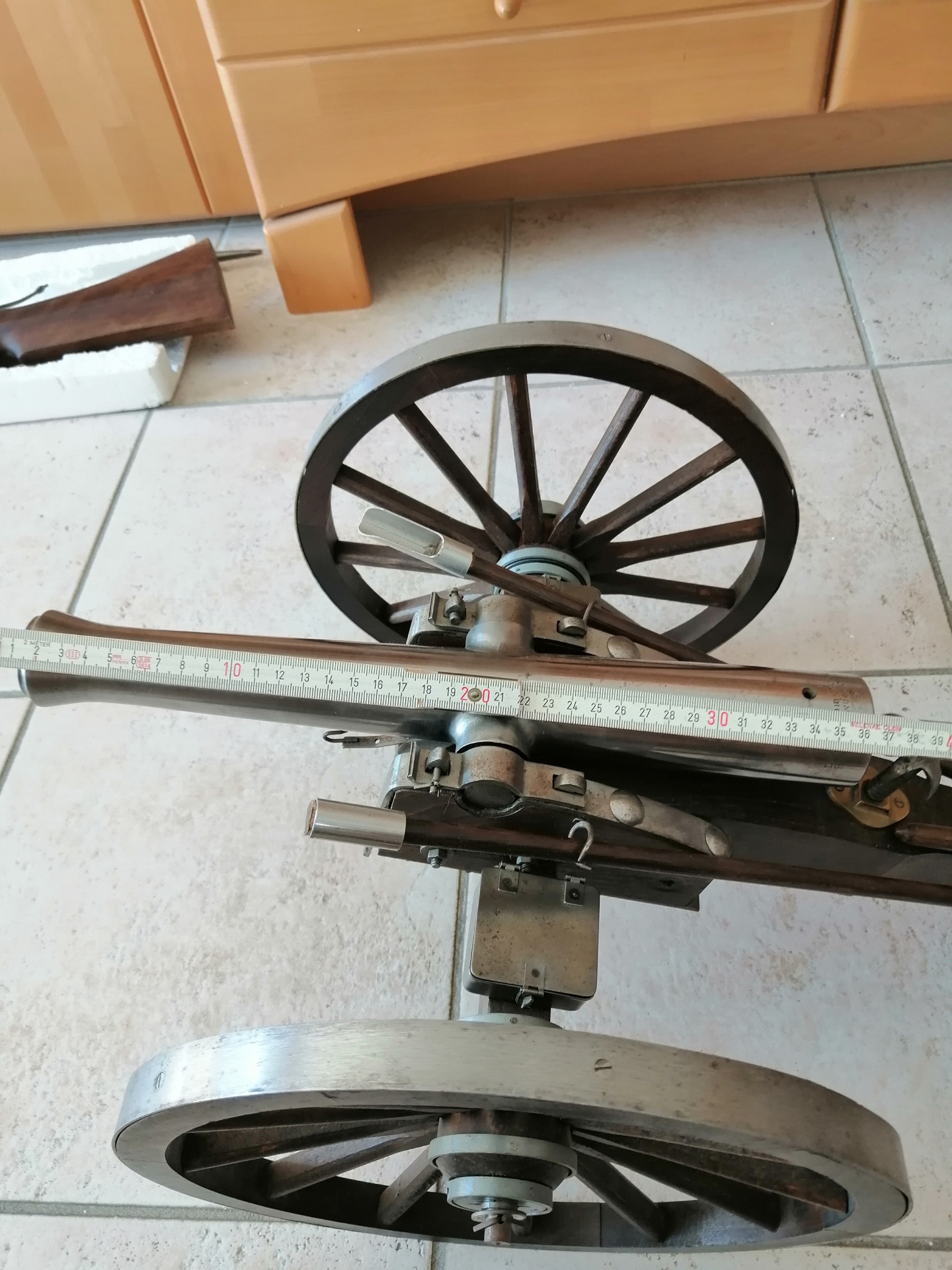 Schwarzpulver Kanone von Dikar Spain Cal. 70 NUR ABHOLUNG !!!! – Bild 2