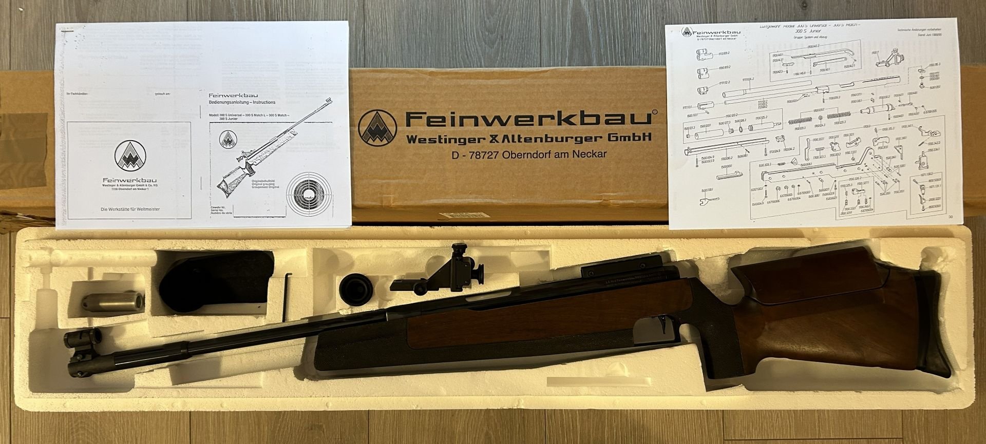 Feinwerkbau 300S Matchluftgewehr Cal. 4.5mm/.177 – Bild 6