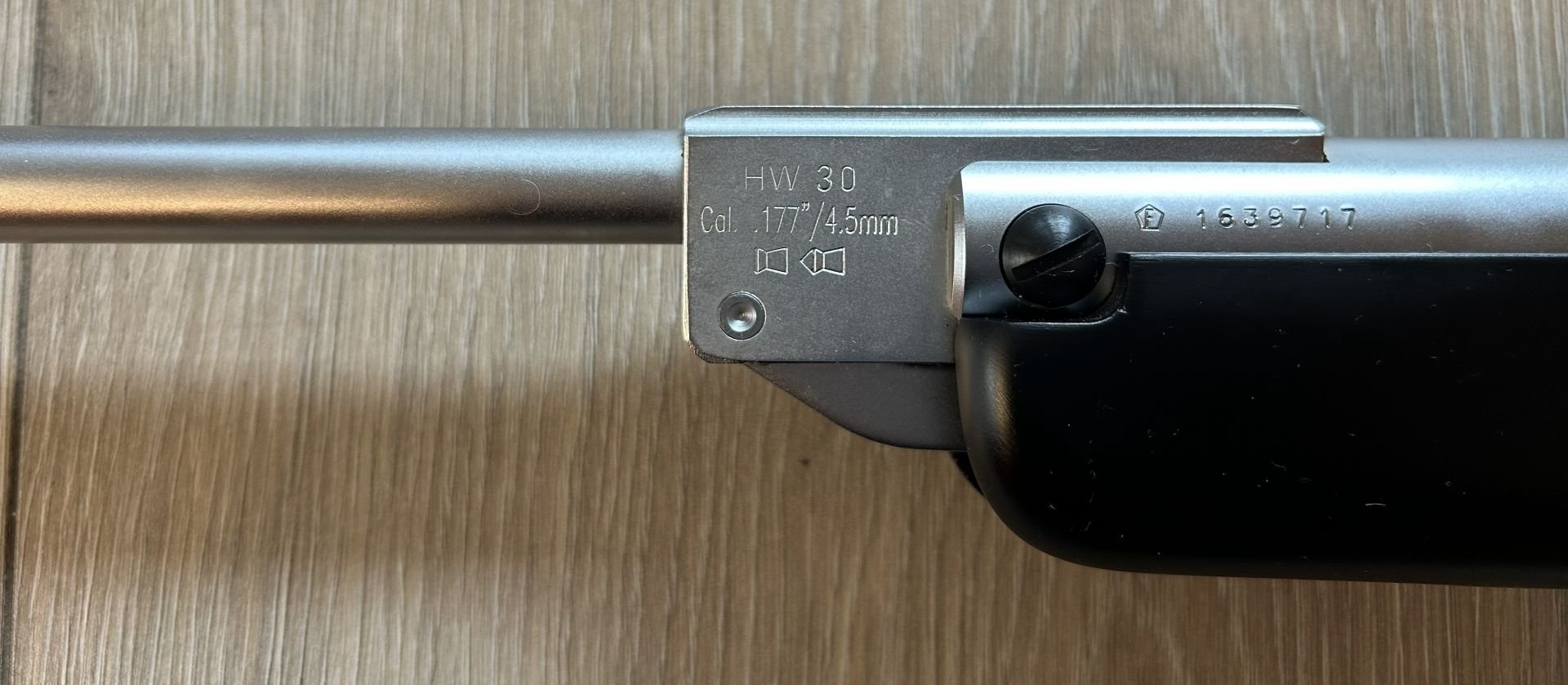 Weihrauch HW 30 Cal. 4.5mm/.177 vernickelt – Bild 2