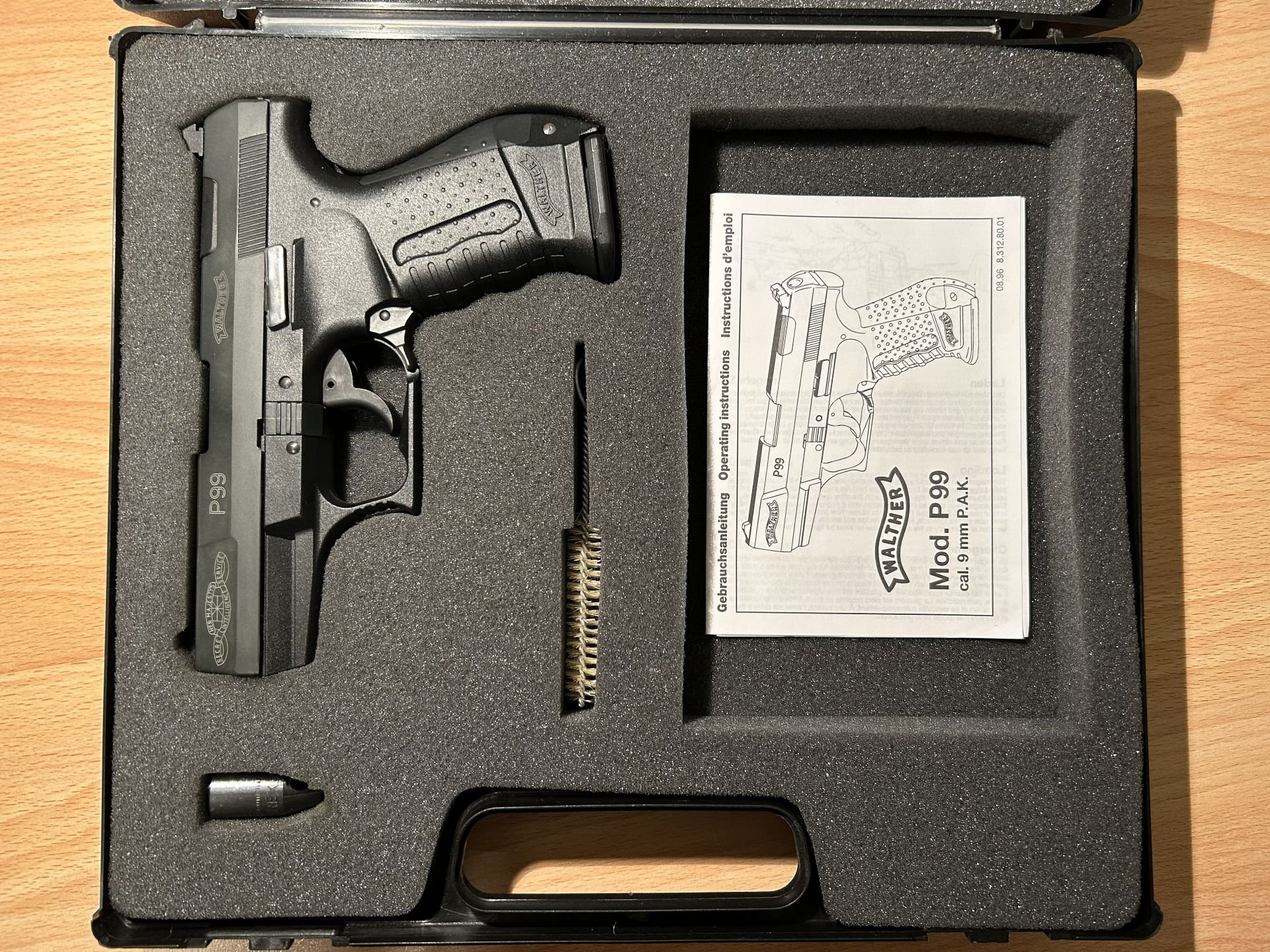 Walther P99 Cal. 9mm P.A.K. Limited Edition 007 – Bild 4
