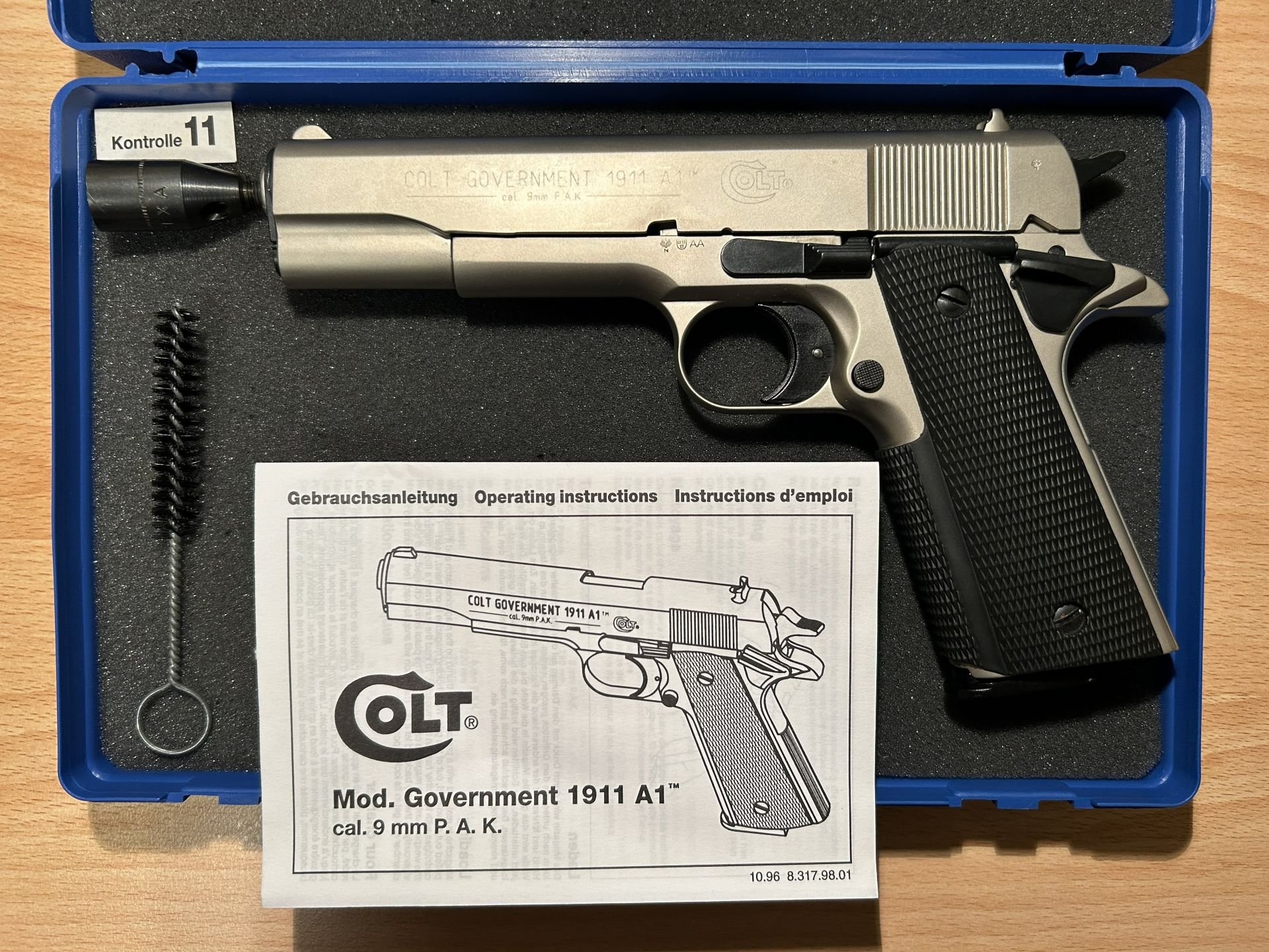 Colt Government 1911 A1 Cal. 9mm P.A.K. – Bild 4