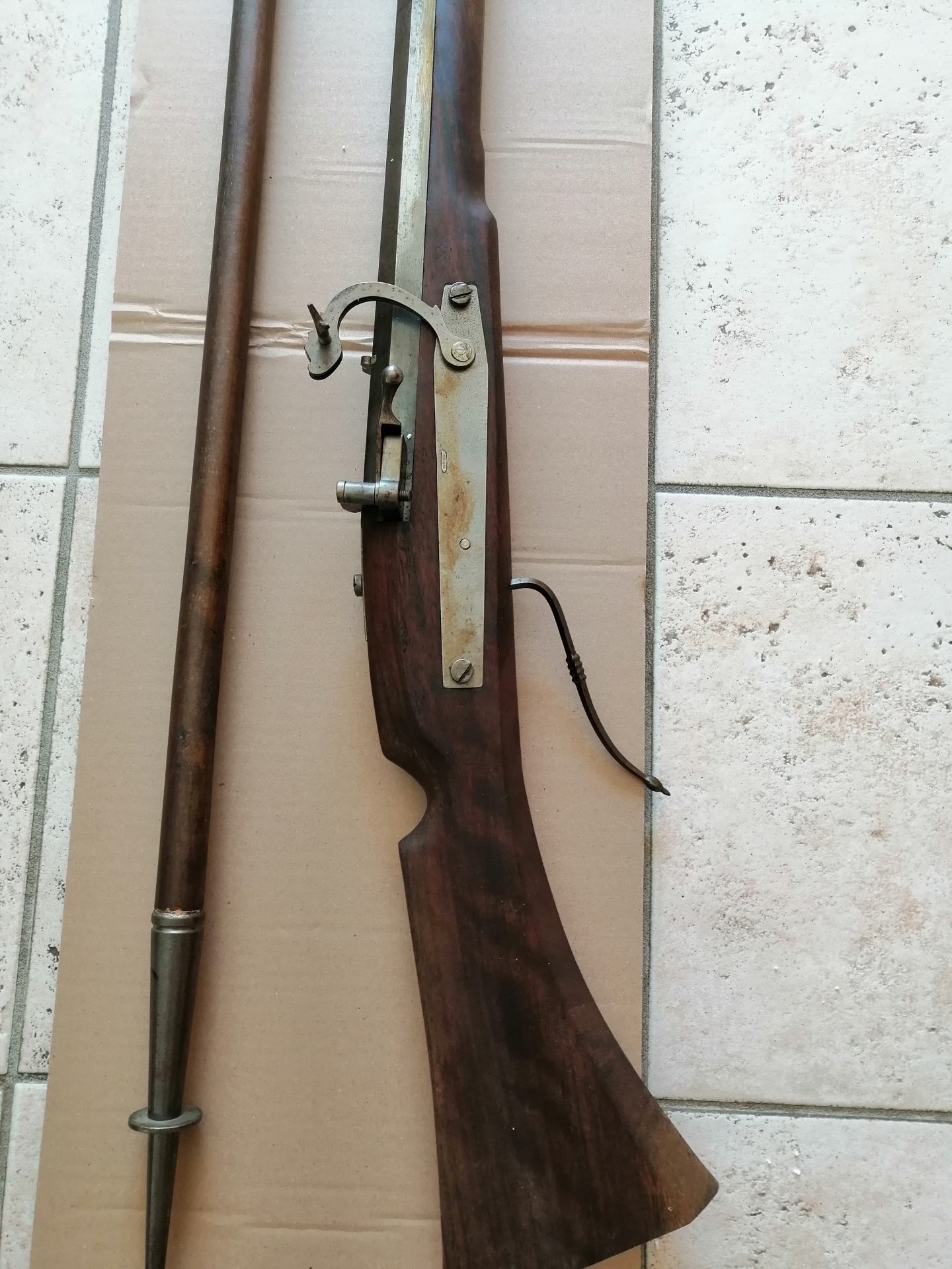 Lundenschlossgewehr mit Zielstock ! – Bild 2