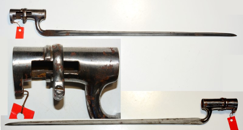 Tüllenbajonett, 3-Kantklinge 44 cm – Bild 1