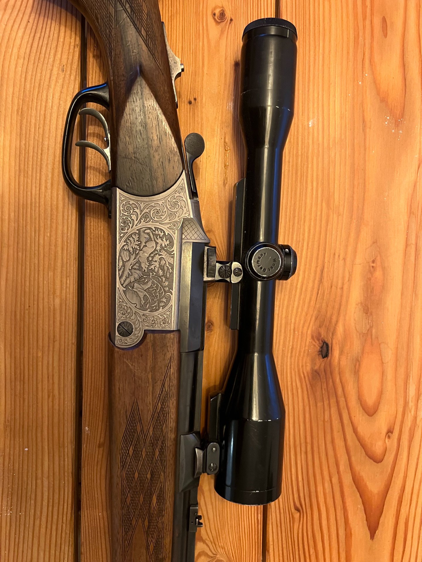 BBF Blaser ES 63 Lux 12/70 5,6x50r mag Bockbüchsflinte – Bild 5