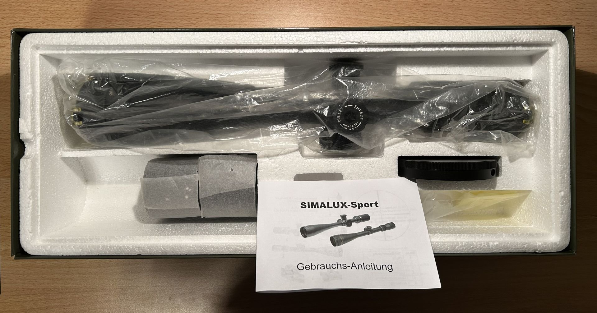 Simalux Sport 8.5-34 x 52 Mildot Zielfernrohr OVP – Bild 4