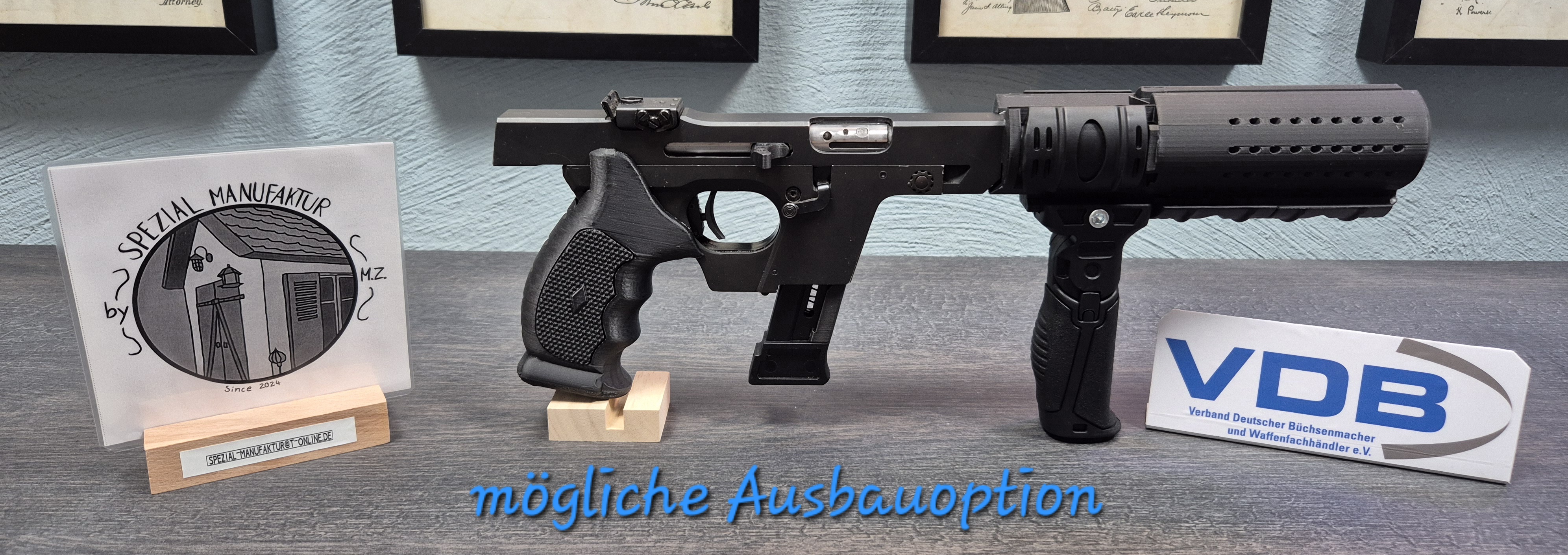 taktischer Revolvergriff passend für Walther GSP – Bild 3