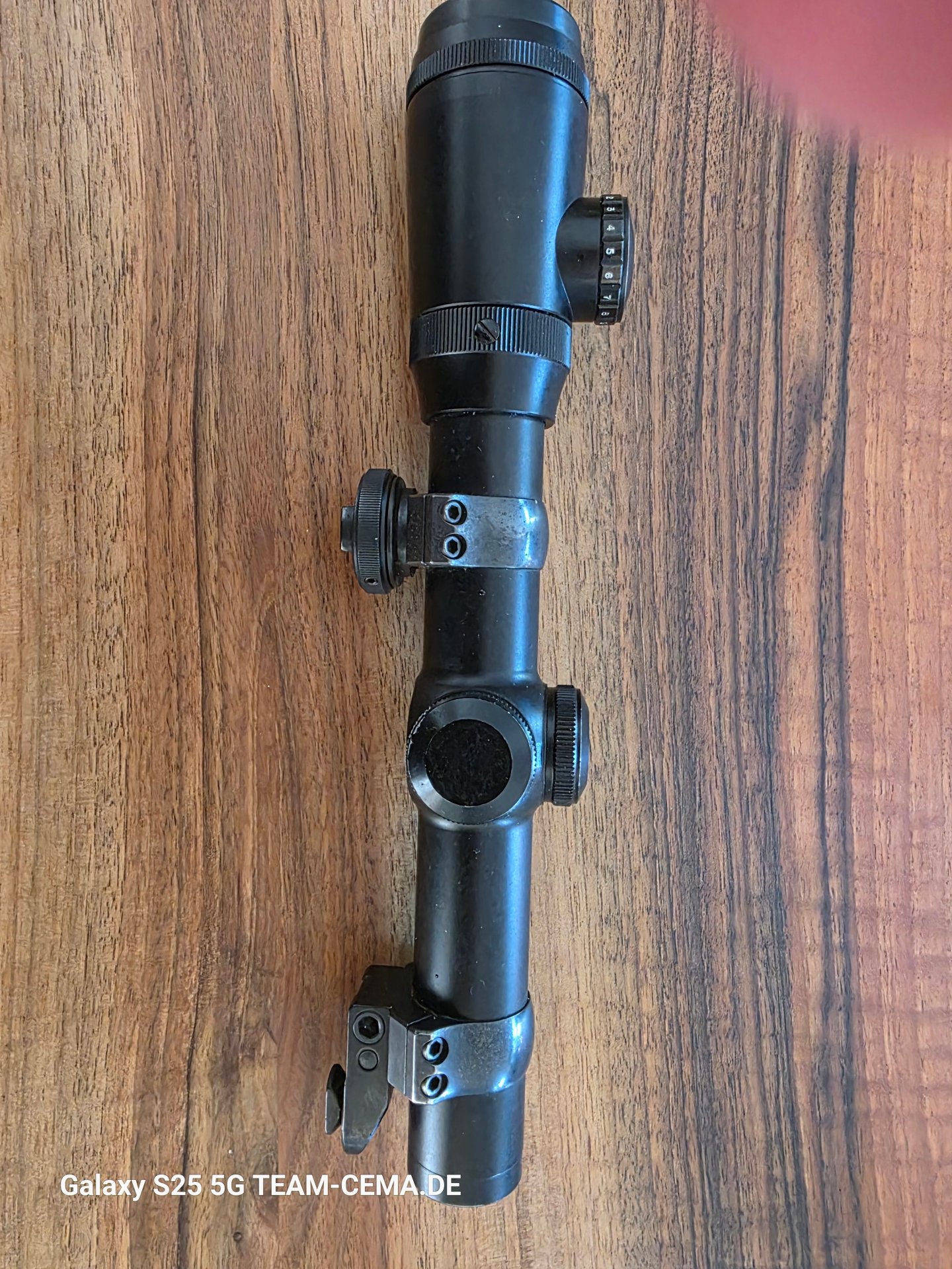Microdot JAPAN Drückjagd ZF 1,5 - 4, 5 x 24 Leuchtabsehen, SEM, gebraucht – Bild 1