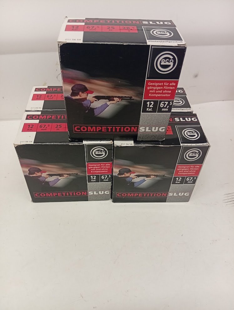 12/67,5 Geco Competition Slug 28 Gramm 150 Schuss – Bild 1