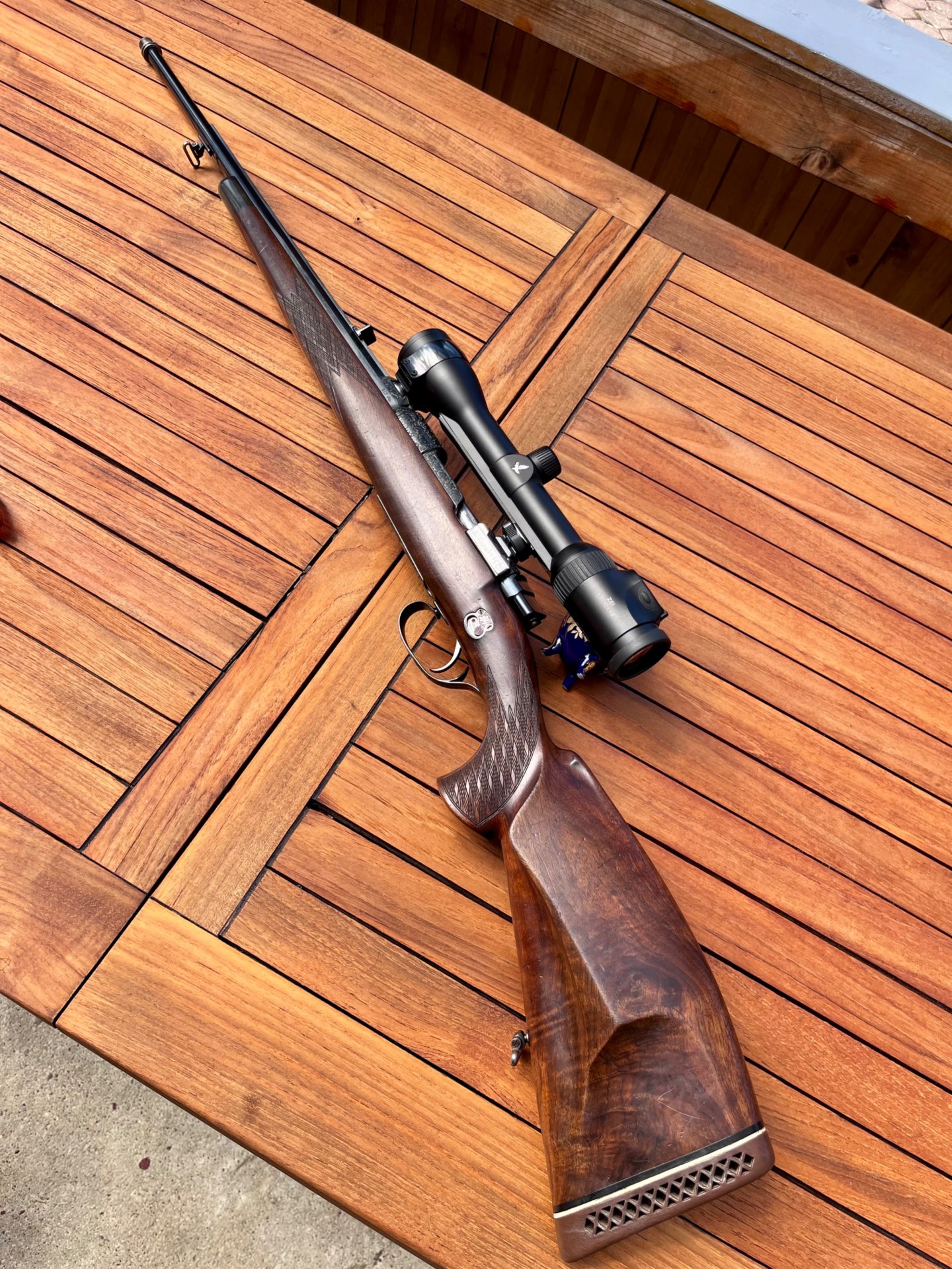 Mauser 98 Custom, Gravur, Swarovski Z6i 1,7-10x42 – Bild 1