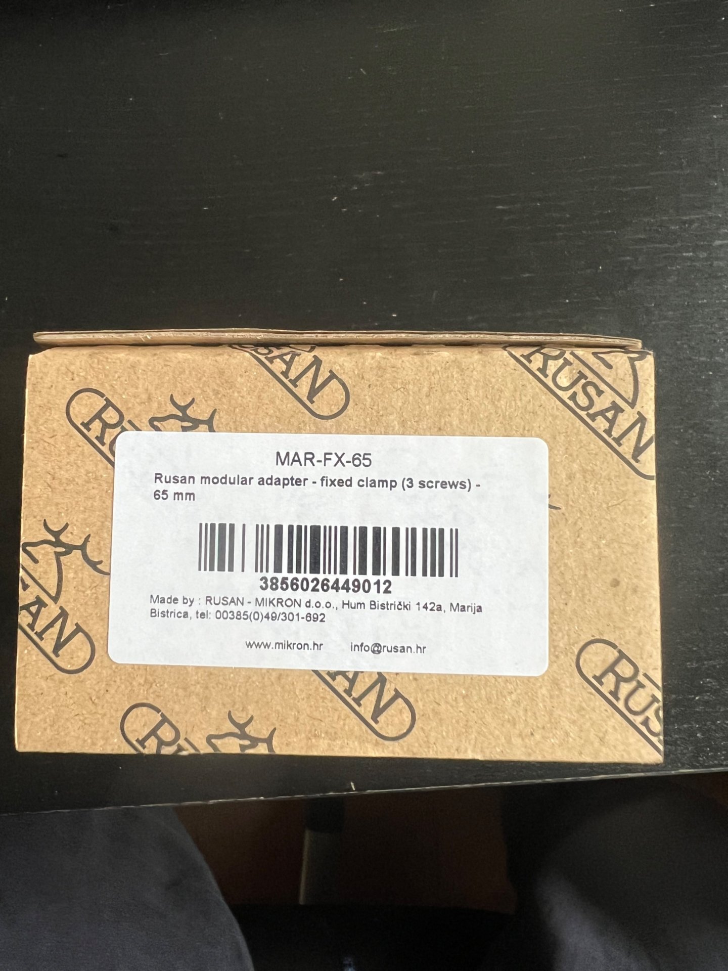 Rusan MAR FX 65 Adapter Neu – Bild 2
