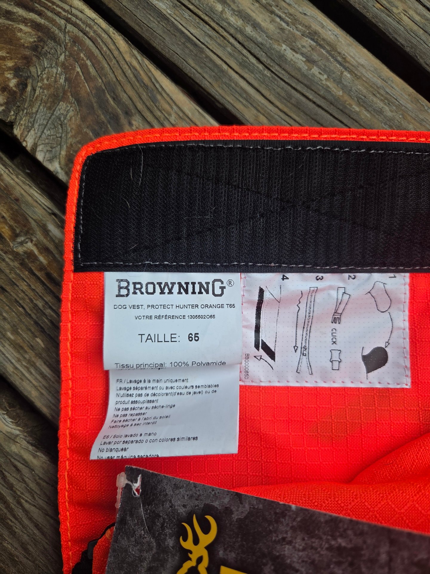 Browning Hundeschutzweste Protect Hunter – Bild 2