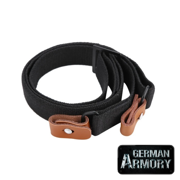 Canvas Sling Trageriemen Gewehrgurt Mission Sling Gewehrriemen AKM AK47 AK74 Repro schwarz oder grün – Bild 1