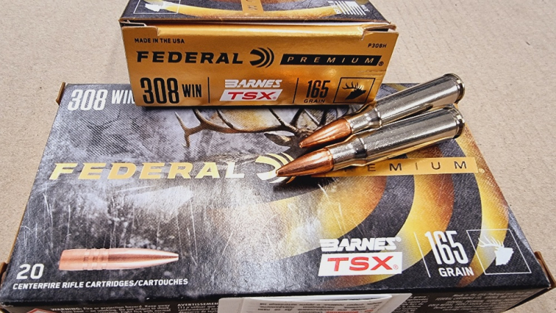 .308/165 Federal TSX Bleifrei 20 stk. No. P308H – Bild 1