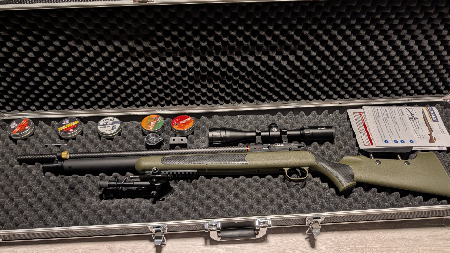 Diana XR200 5.5mm 7,5Joule OD GREEN – Bild 1