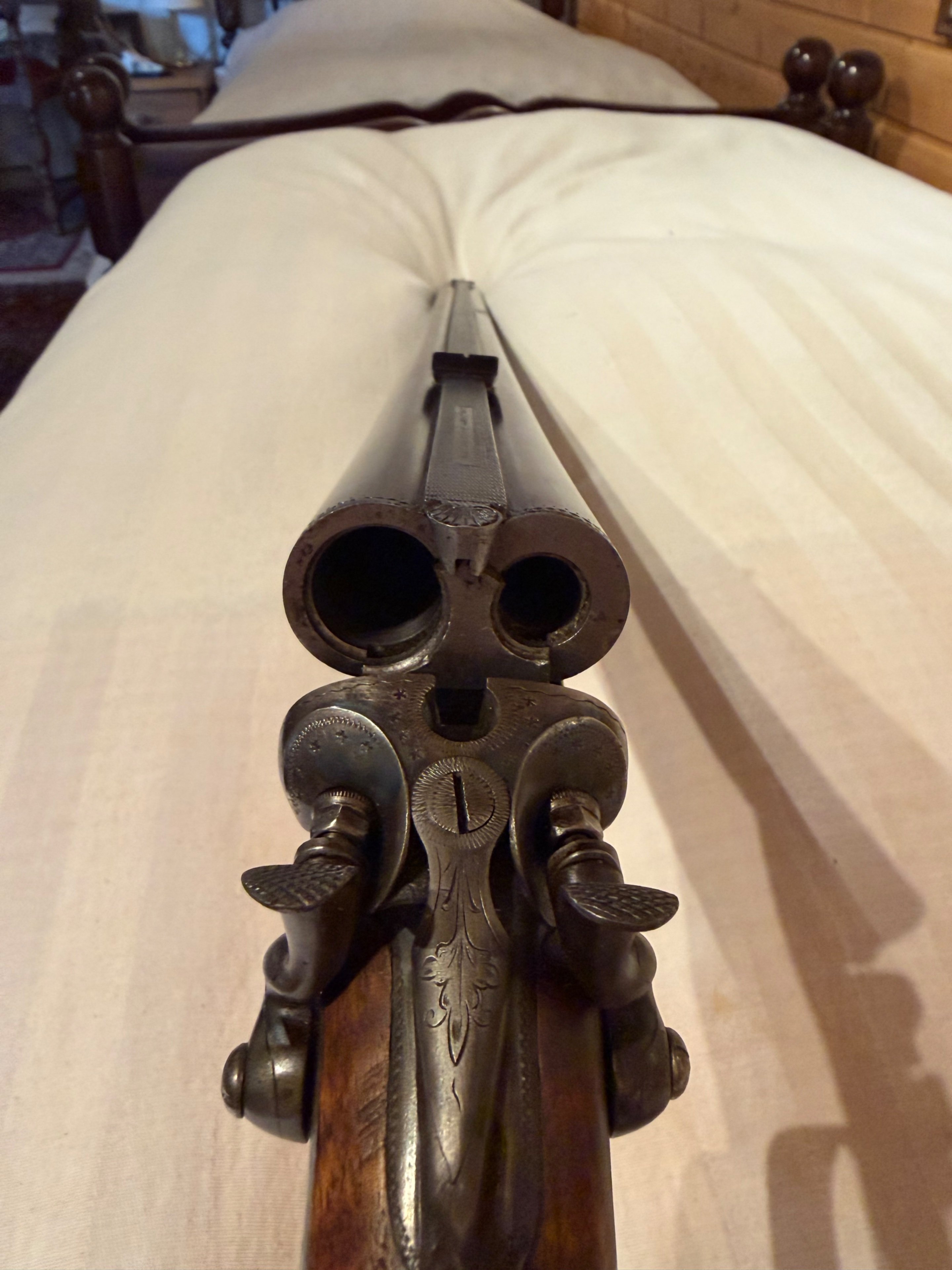Büchsflinte Sigott Ferlach. 9,3 x 74 16 / 70. Hahn – Bild 1