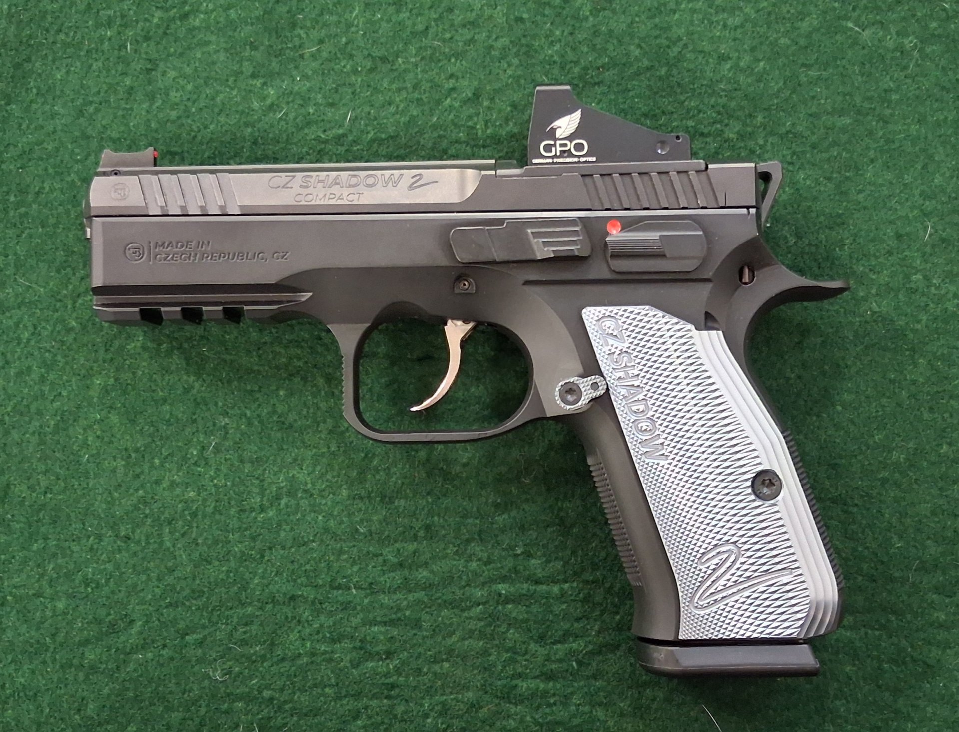 Halbautomatische Pistole CZ Shadow II Compact OR inkl. GPO Pistol Dot NEU – Bild 1