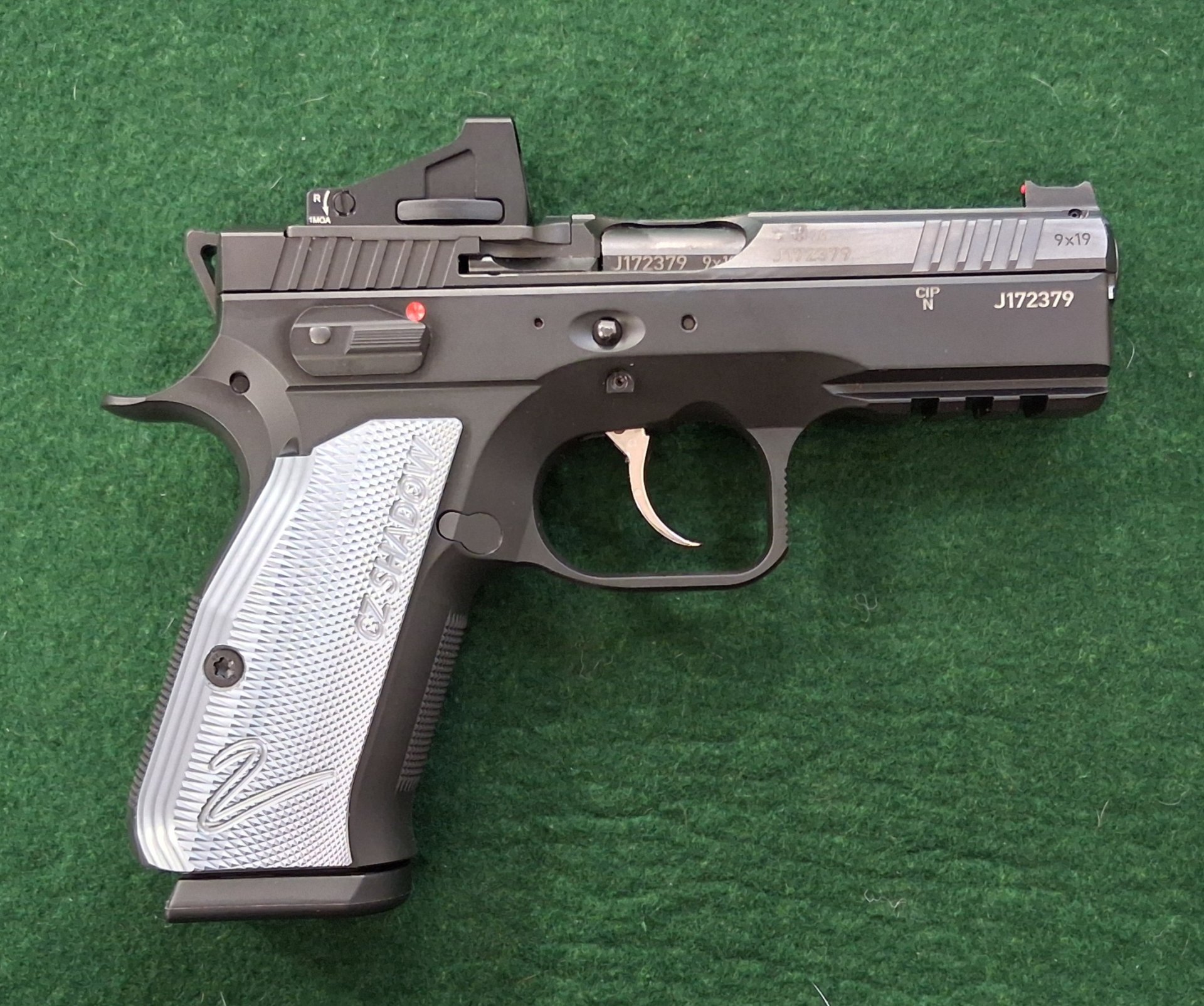 Halbautomatische Pistole CZ Shadow II Compact OR inkl. GPO Pistol Dot NEU – Bild 2