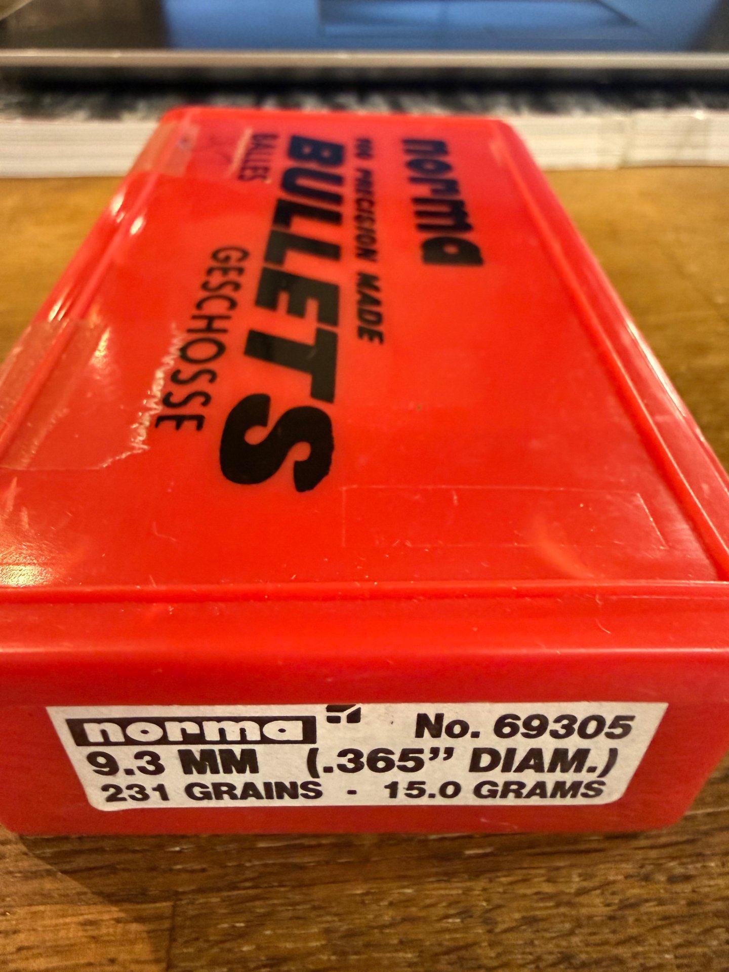 Norma Geschosse 9,3/.365 231grain 15,0 g Vulkan – Bild 1