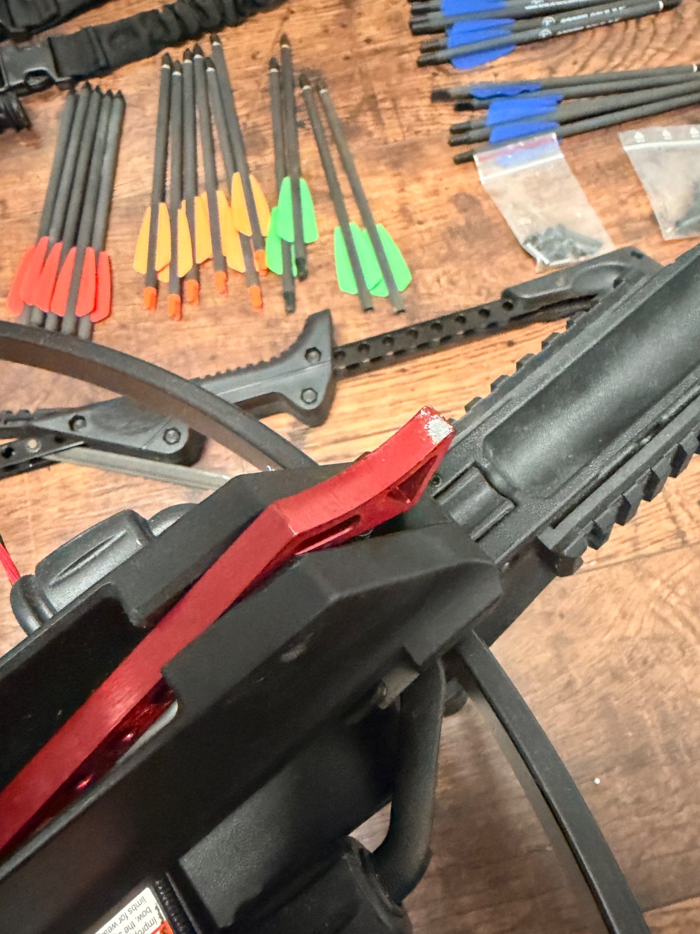 EK Archery Cobra System RX Adder + 180 & 130 lbs Bogen + viel Zubehör (Red Dot, 26 Bolzen, Spannhilf – Bild 4