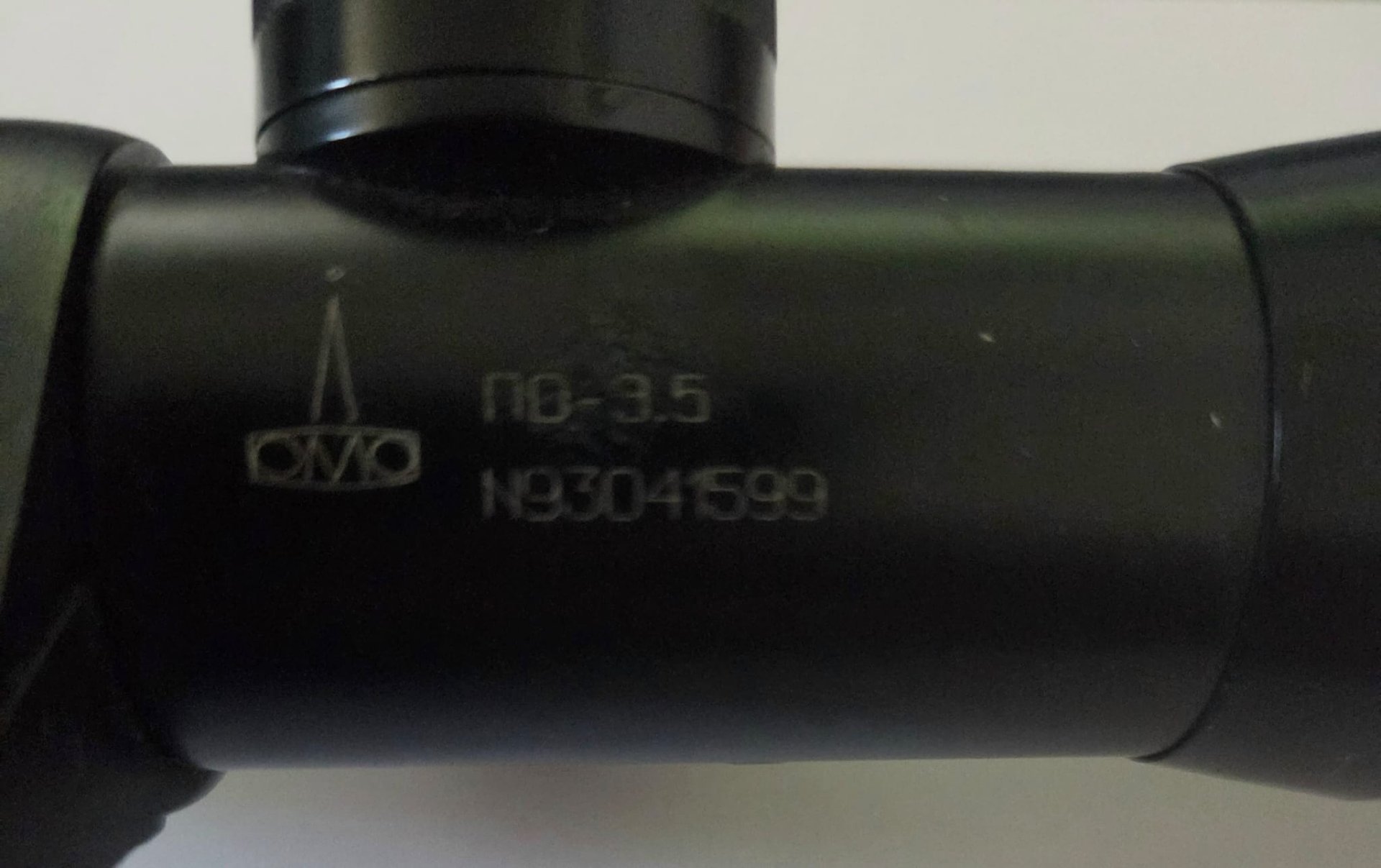 Zielfernrohr - OMO NO - 3.5 (Original) - mit Seitenmontage für Saiga ( AK47 ) – Bild 2