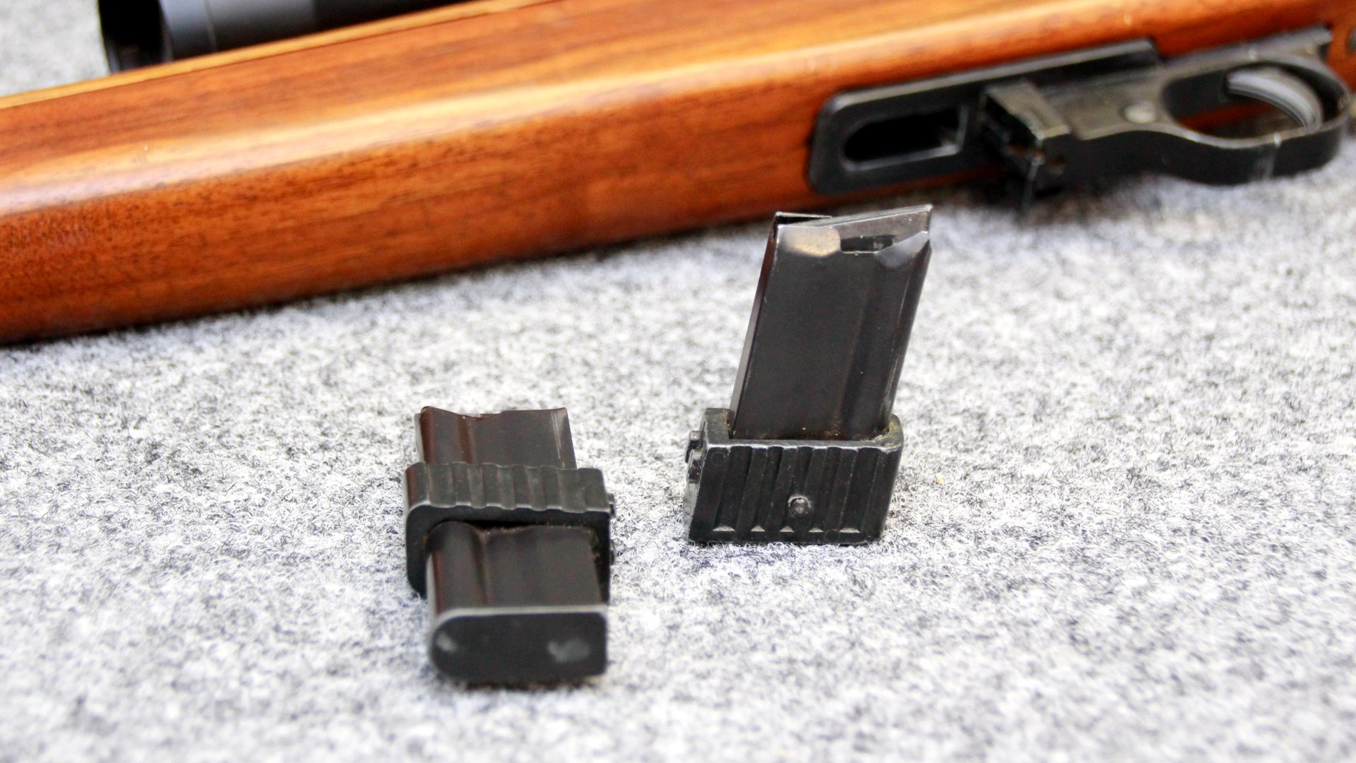 Erma M1 Selbstladebüchse (EGM1 Mod. 70) Kal. .22lr – US-Carbine-Kult mit RWS ZF & 2 Magazinen – Bild 5