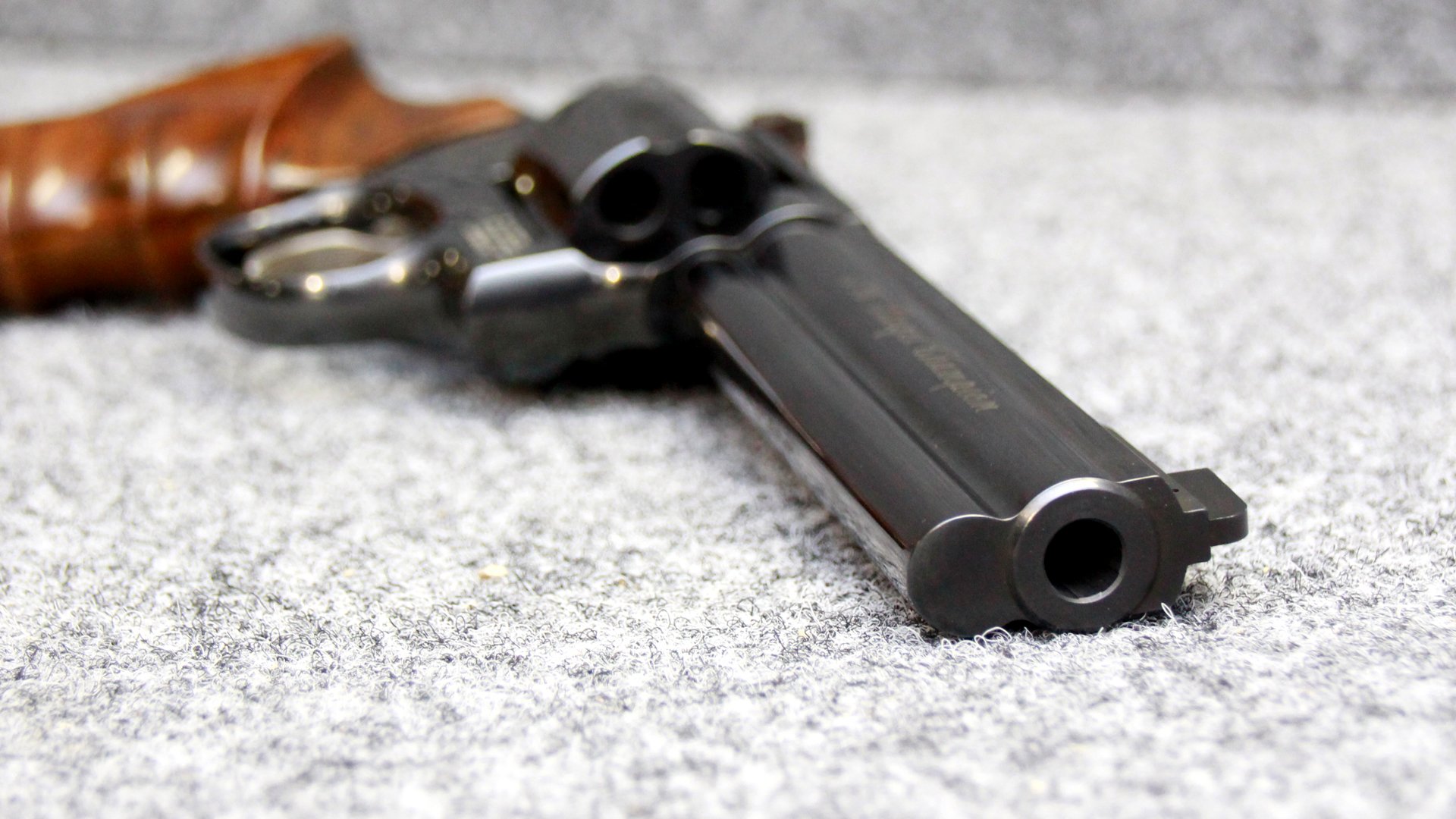 Smith & Wesson Model 586-4 Target Champion .357 Mag. – 6 Zoll Matchrevolver mit Linkshänder-Griff – Bild 3