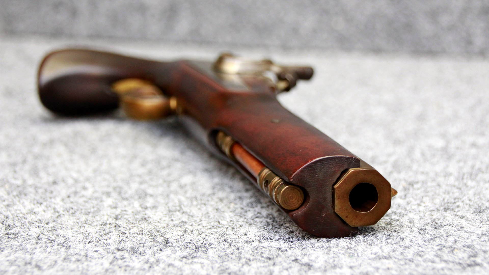 Klassische Perkussionspistole Kal. .45 Schwarzpulver – Frei ab 18 Jahren – Bild 4