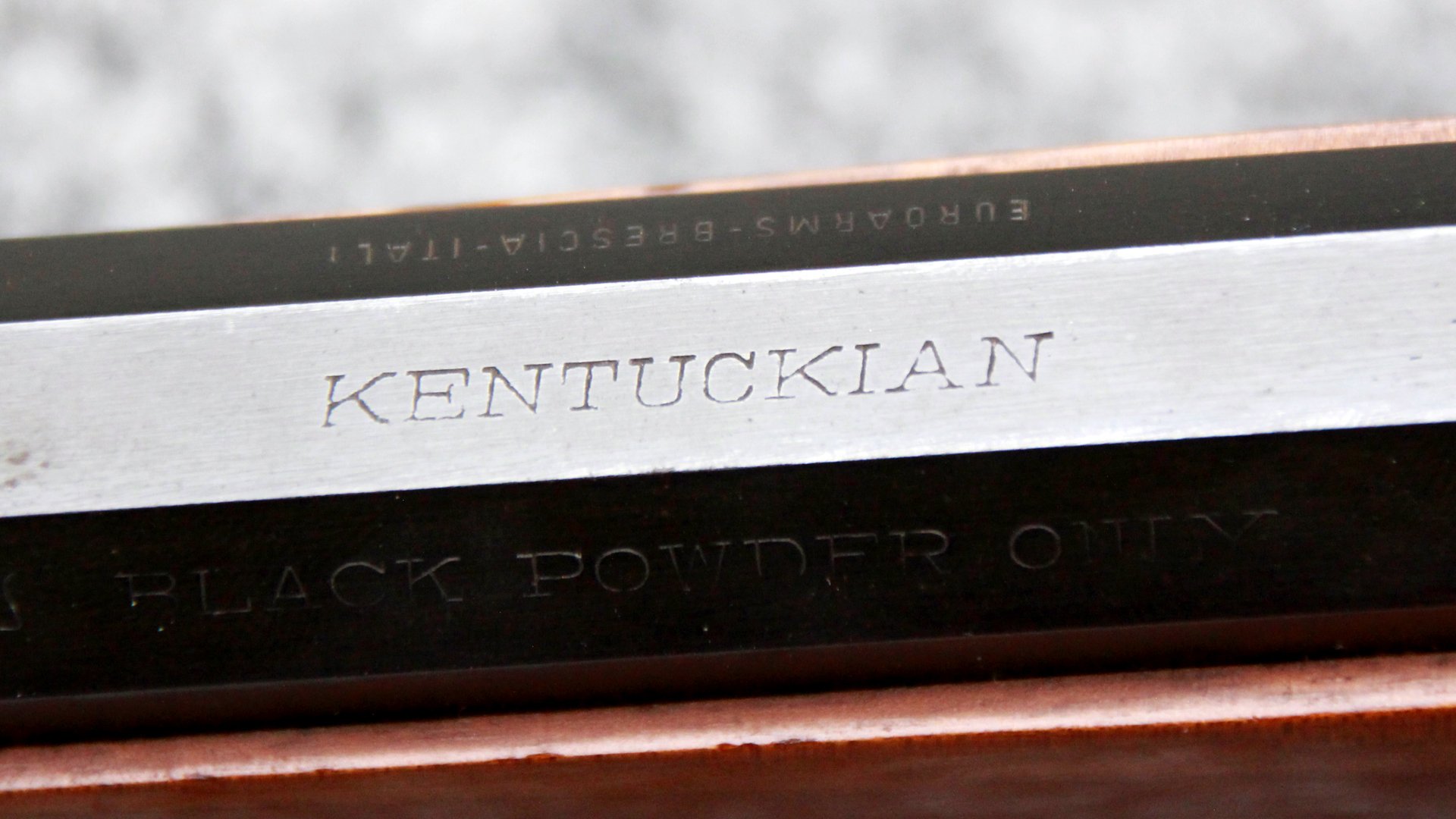 Steinschlosspistole "Kentuckian" Kal. .44 Schwarzpulver – Euroarms Brescia – Frei ab 18 Jahren – Bild 5