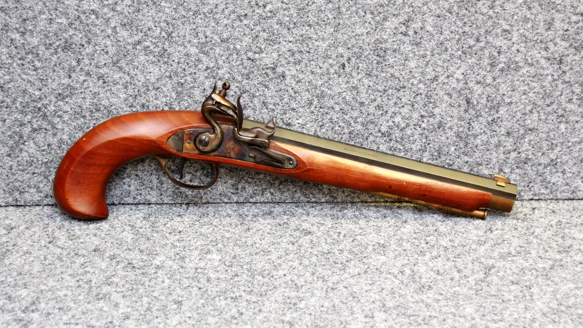 Steinschlosspistole "Kentuckian" Kal. .44 Schwarzpulver – Euroarms Brescia – Frei ab 18 Jahren – Bild 3