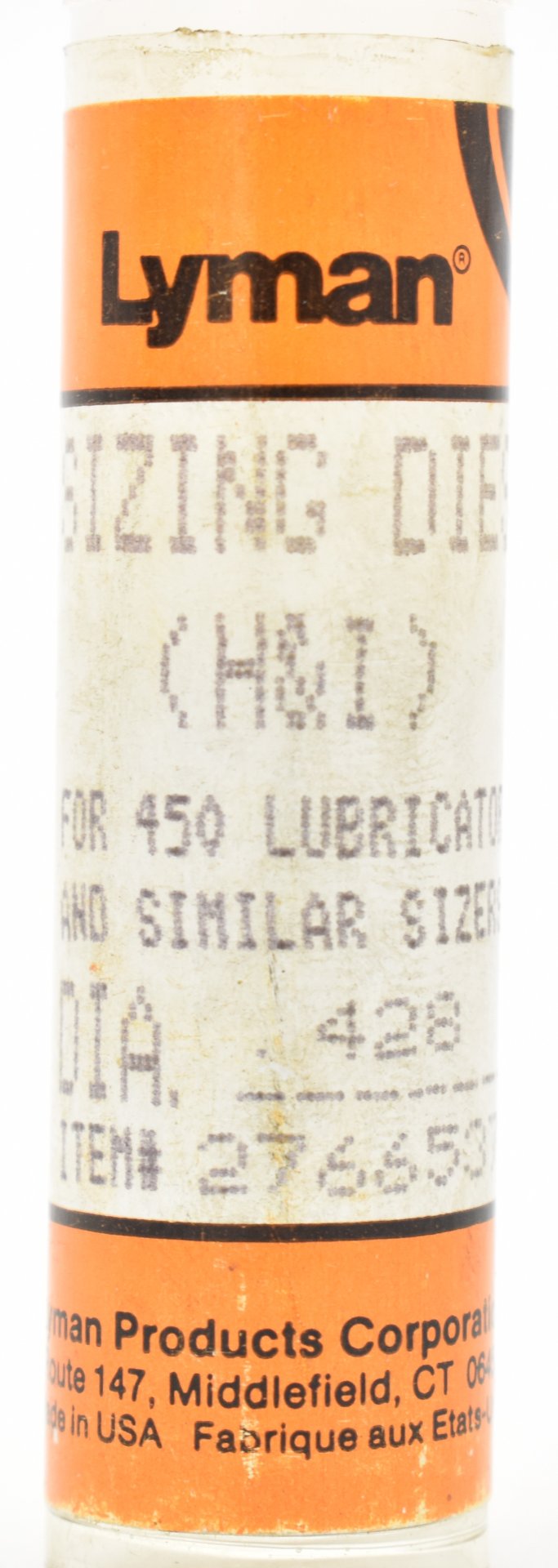 Lyman .428 LAM Sizer Die / Geschosskalibriermatrize – Bild 1
