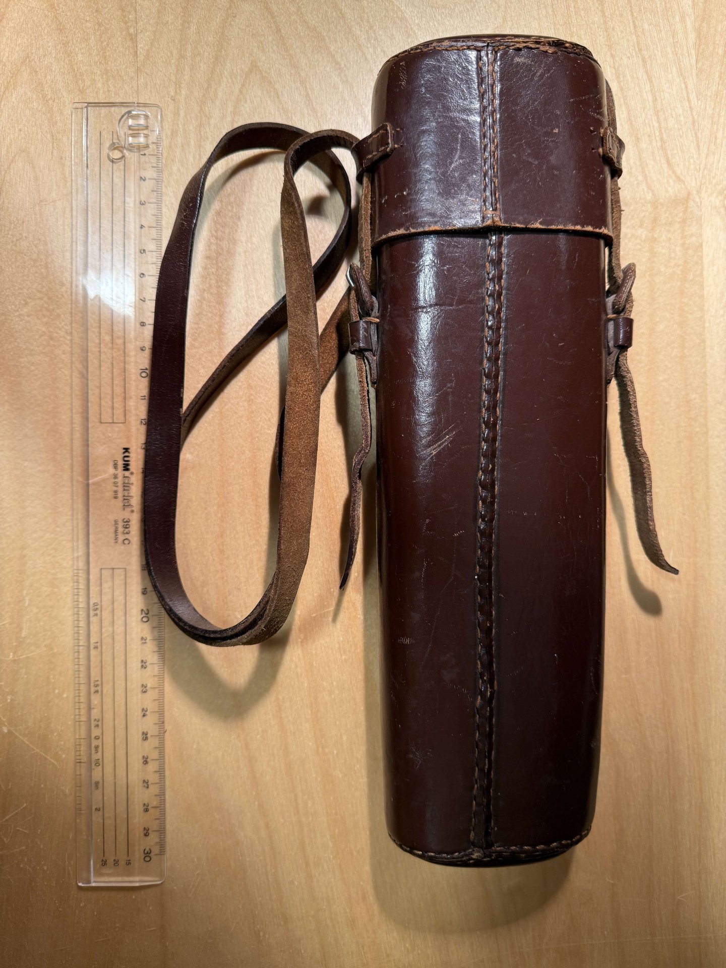 Leder Zielfernrohrköcher Zielfernrorhschutz – Bild 1