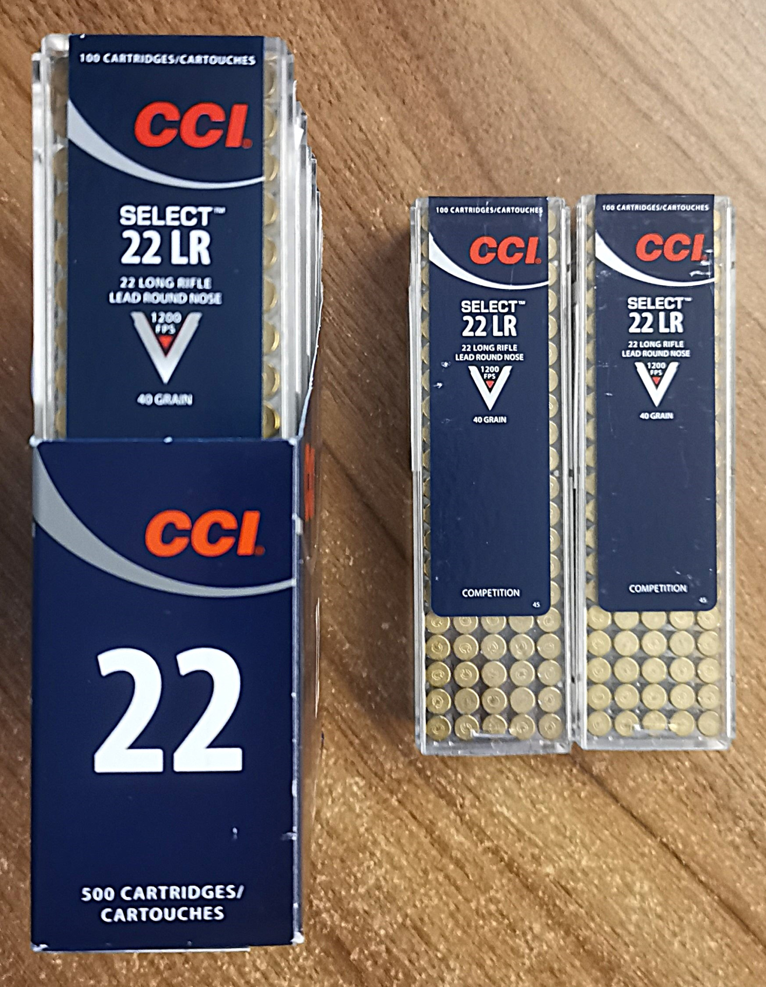 700 KK Patronen - .22lr / .22lfb - CCI SELECT – Bild 1