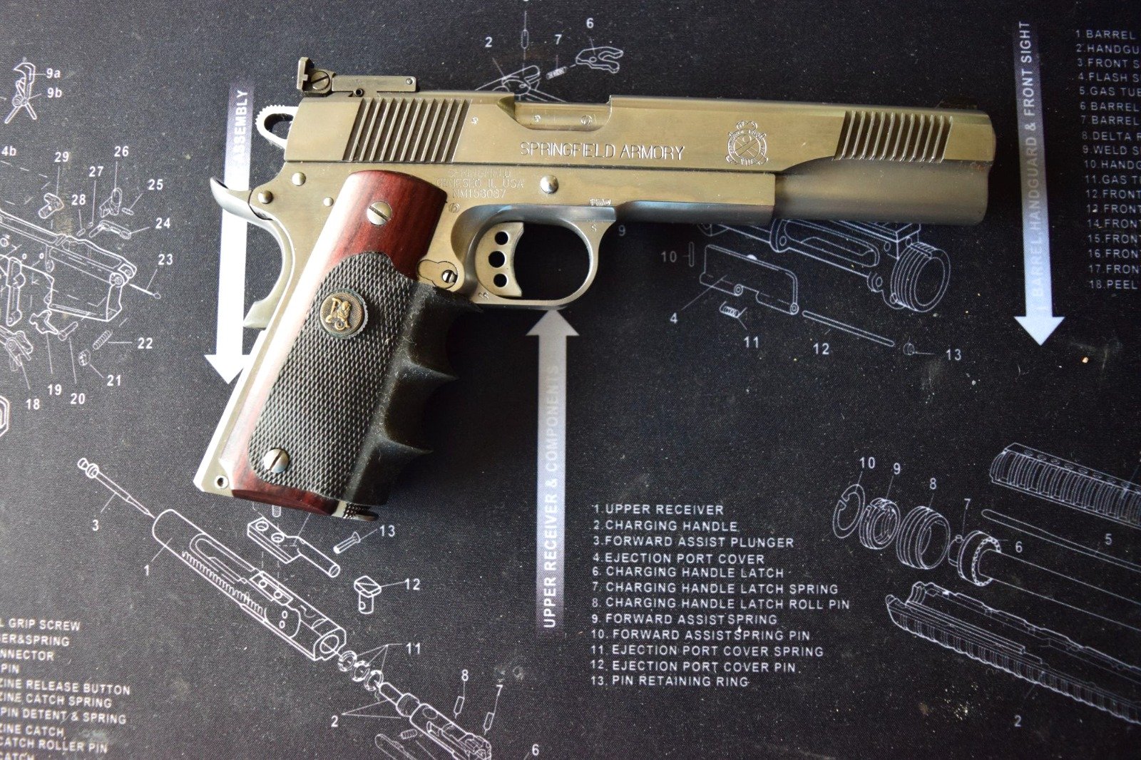Springfield Armory 6 Zoll 45 Auto mit Comp. – Bild 2