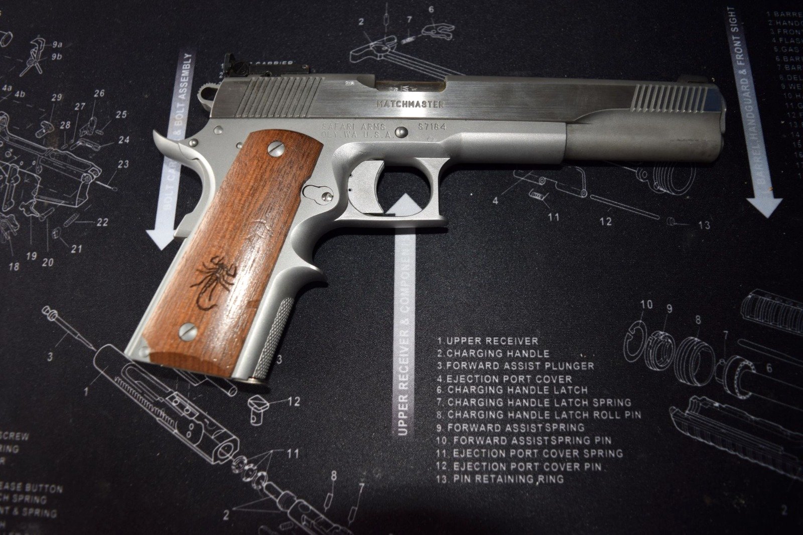 Safari Arms Matchmaster 6 Zoll 45 Auto. – Bild 1